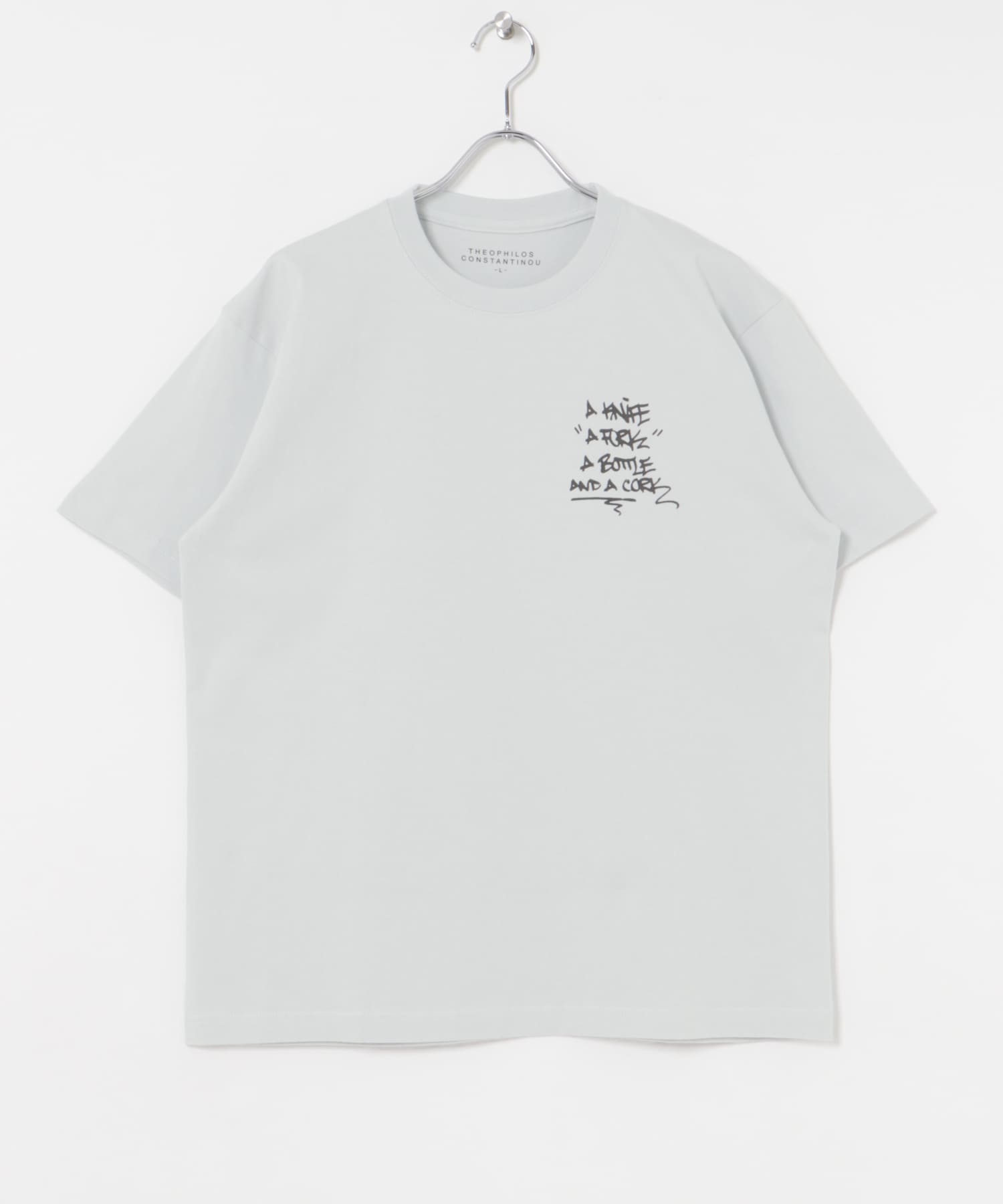 BLANKMAG　003 S/S Tee Frost Blue M