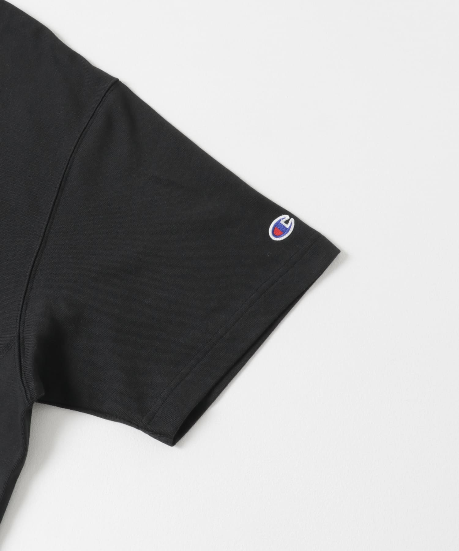 LOWERCASE×Champion　速乾ReverseWEave TEE BLACK M