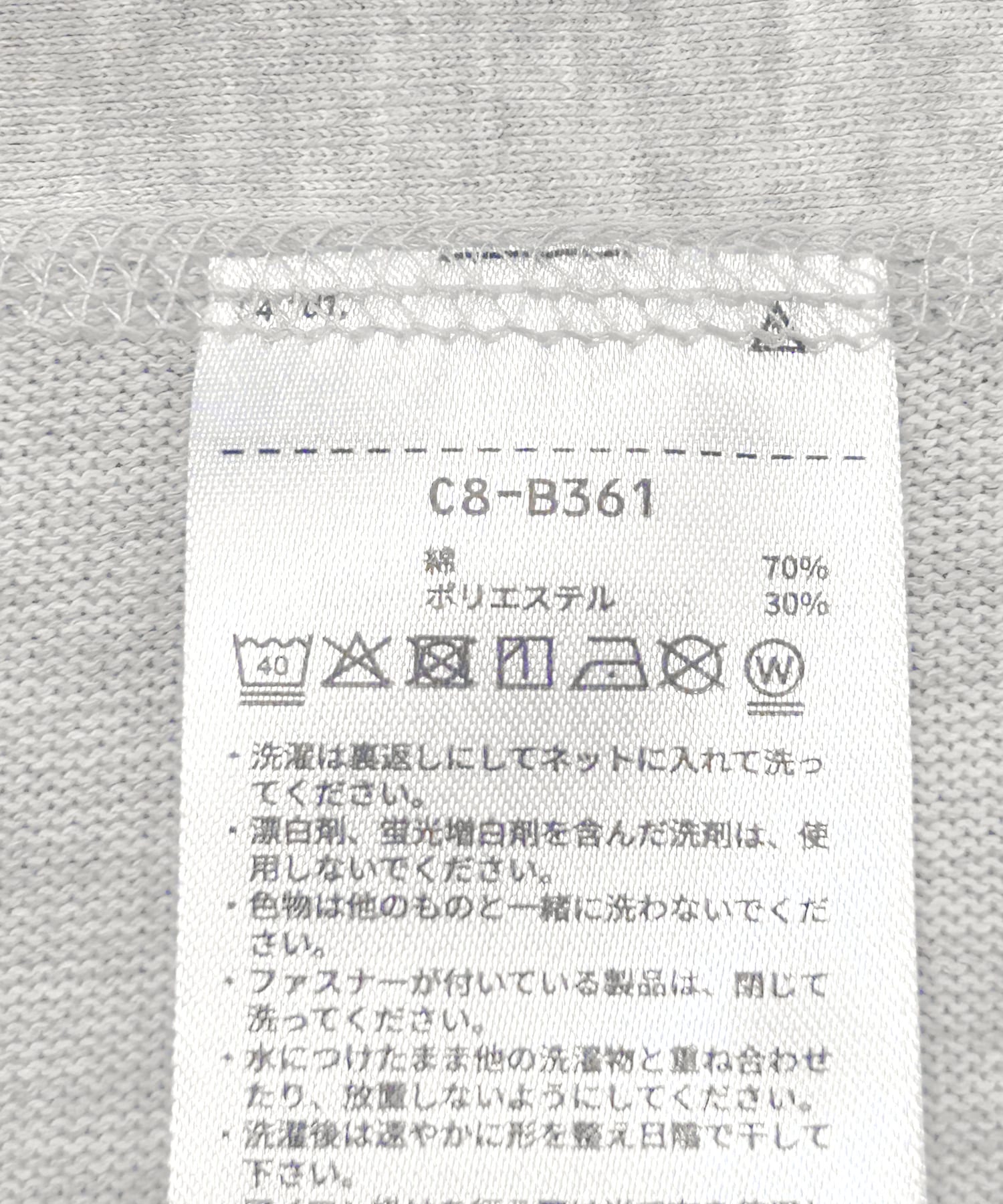 LOWERCASE×Champion　速乾ReverseWEave TEE GREY M