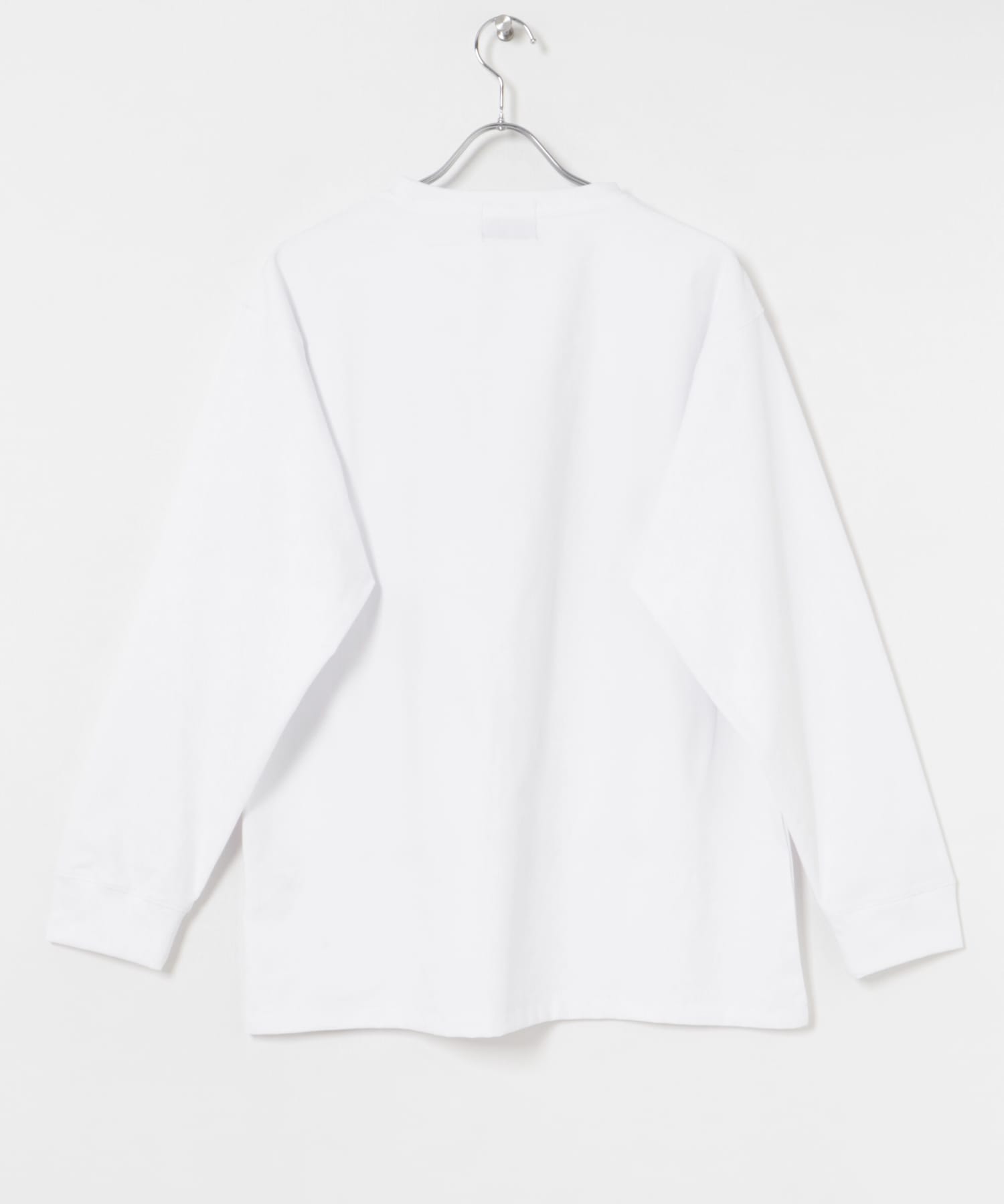 ELECTRIC　REFLECTION DRY L/S TEE WHITE L
