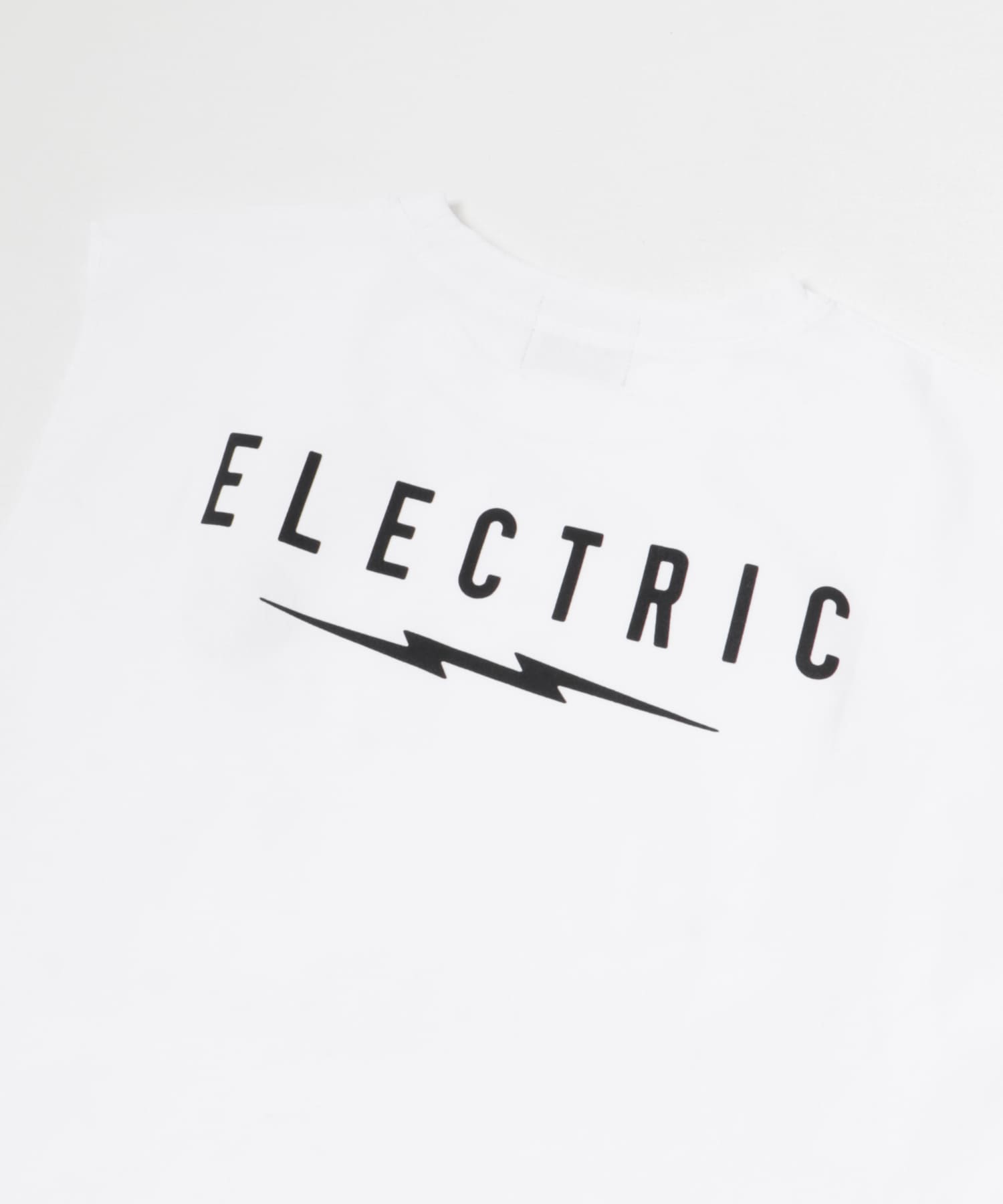 ELECTRIC　ICON LOGO DRY NO SLEEVE WHITE L