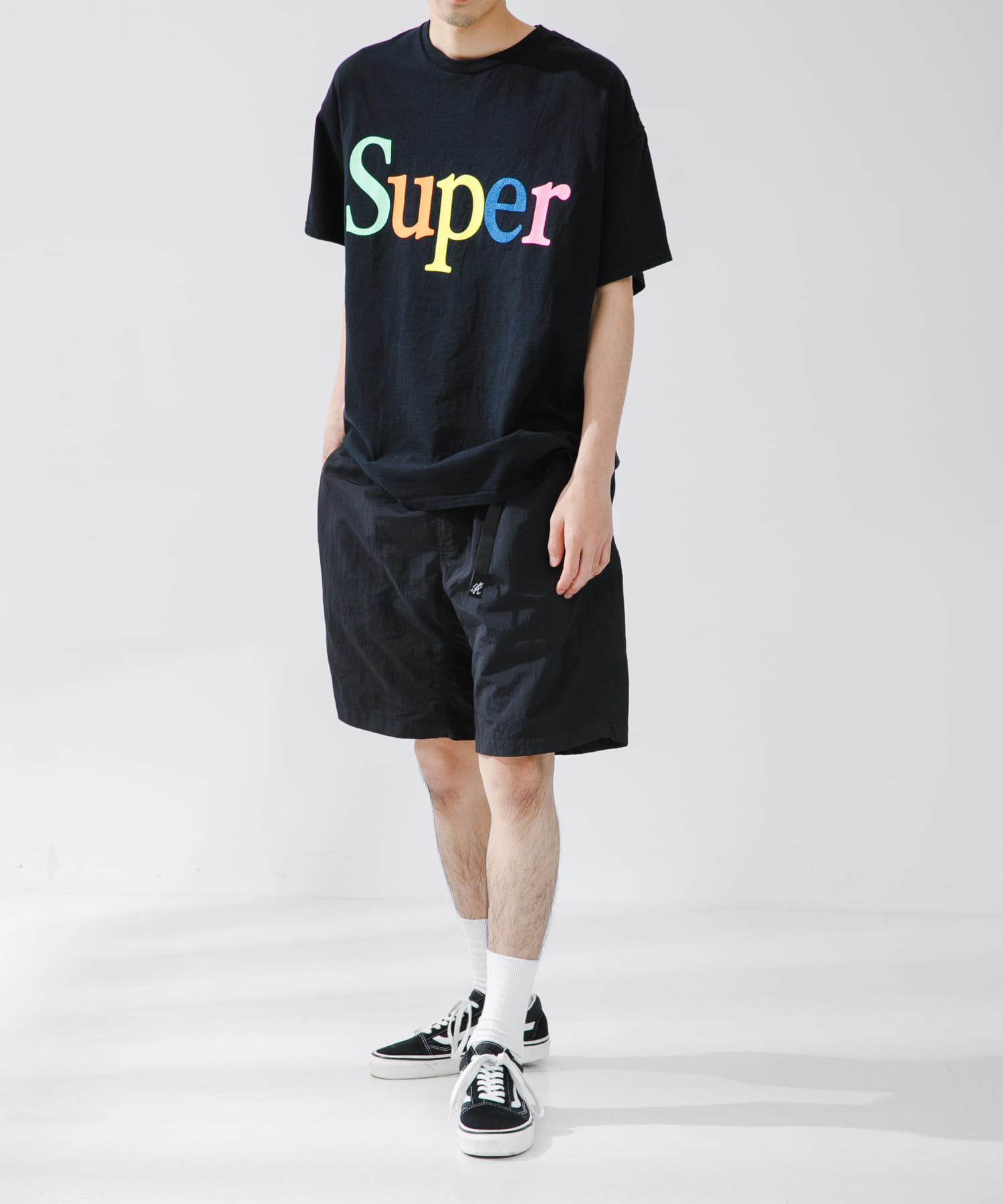 model身長：180cm 着用サイズ：L