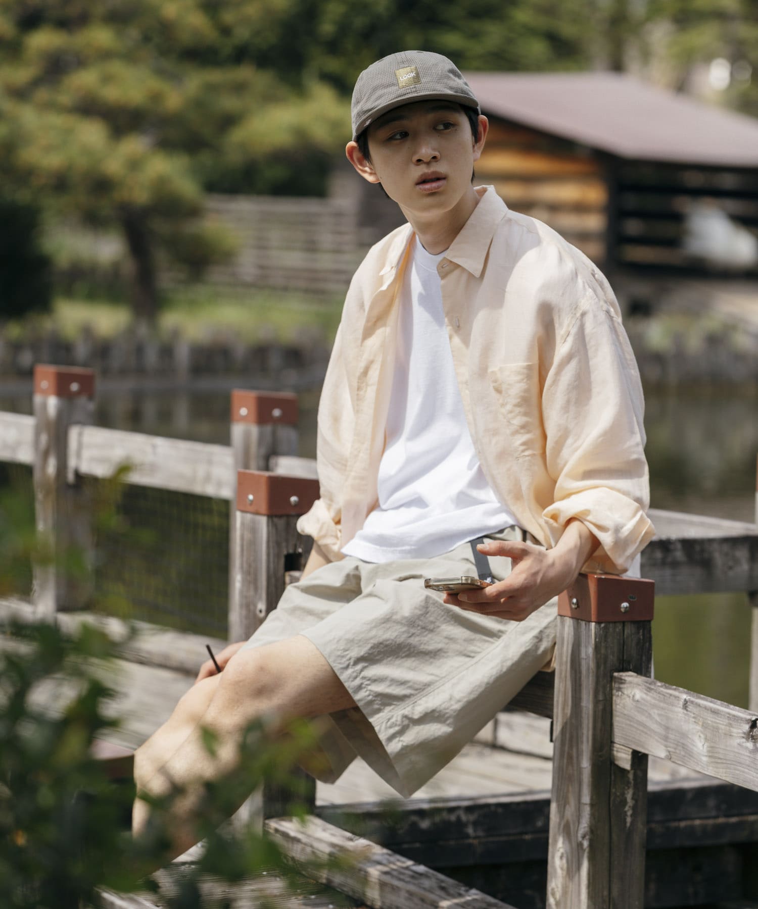 model身長：181cm 着用サイズ：L