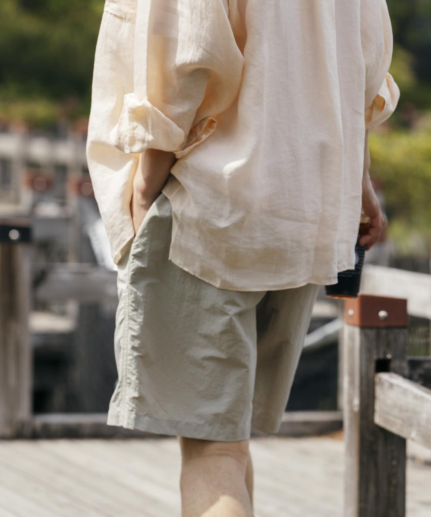 model身長：181cm 着用サイズ：L