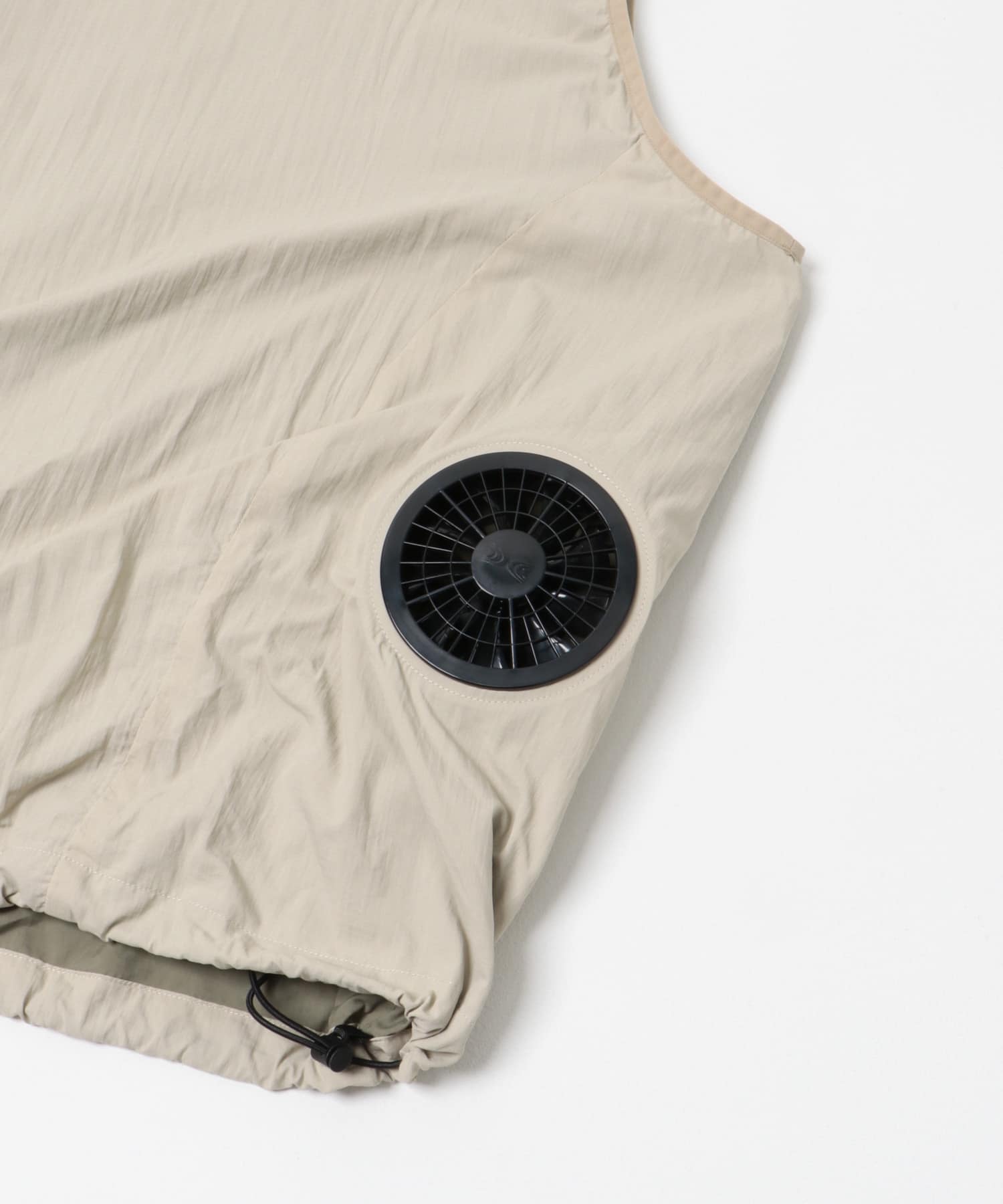 LOWERCASE　LC×空調服AIRCOOLING VEST 6 BEIGE M