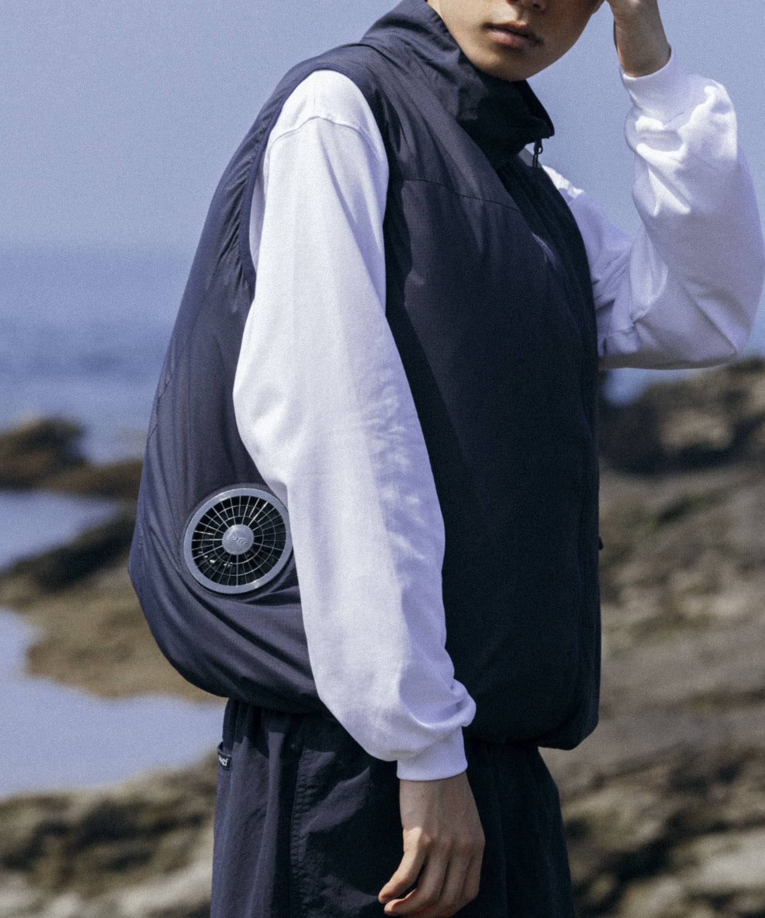 model身長：182cm 着用サイズ：L