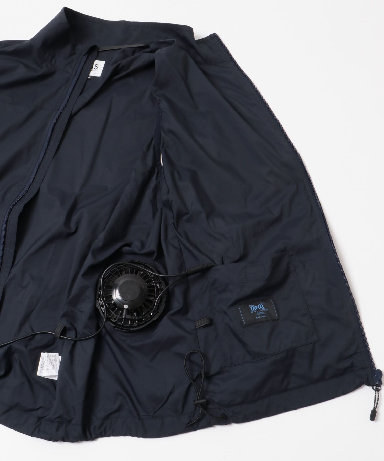 LOWERCASE　LC×空調服AIRCOOLING VEST 86 D NAVY M