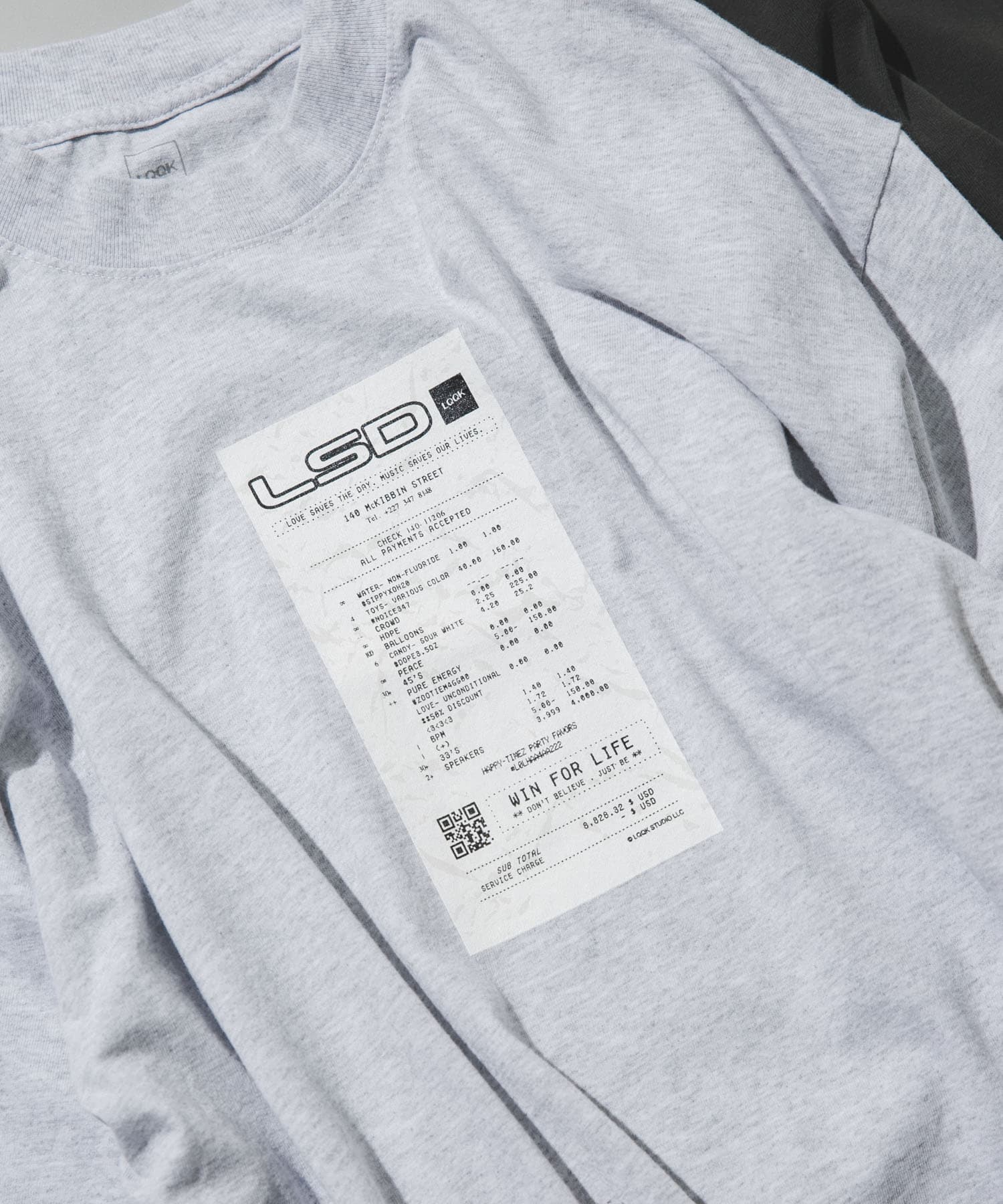 LQQK Studio　LSD TEE GREY M