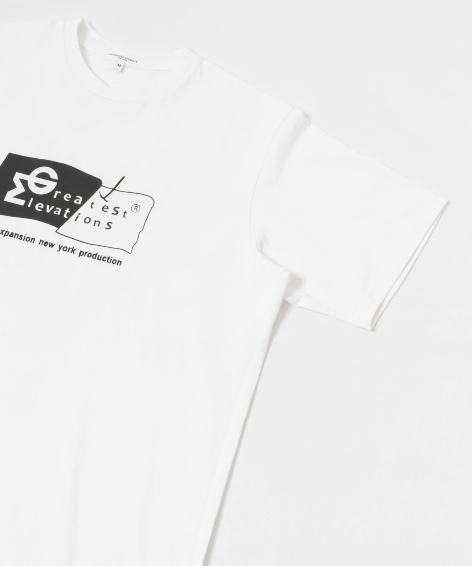Engineered Garments　EG X EXP GREATESTELEVATIONSTEE White M