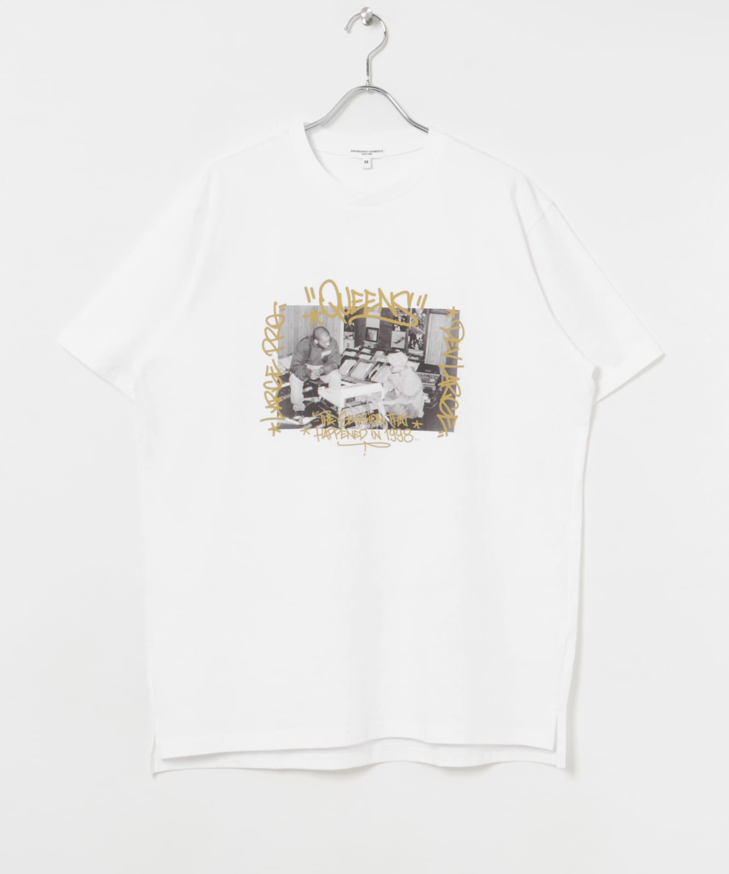 Engineered Garments　EG X EXP QUEENS 1998 TEE White M