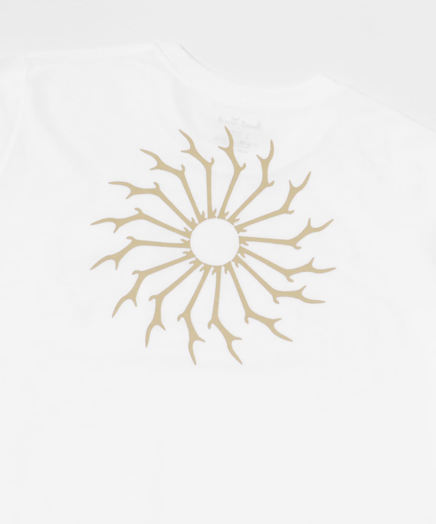 South2 West8　S/S Round Pocket Tee White S