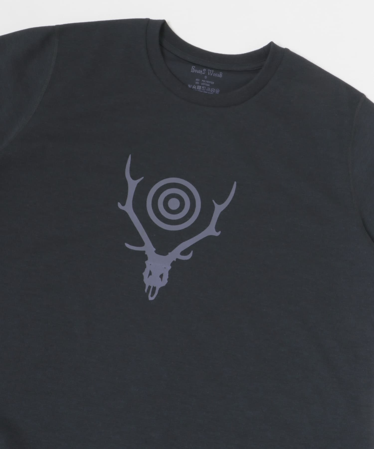 South2 West8　S/S Crew Neck Tee Black S