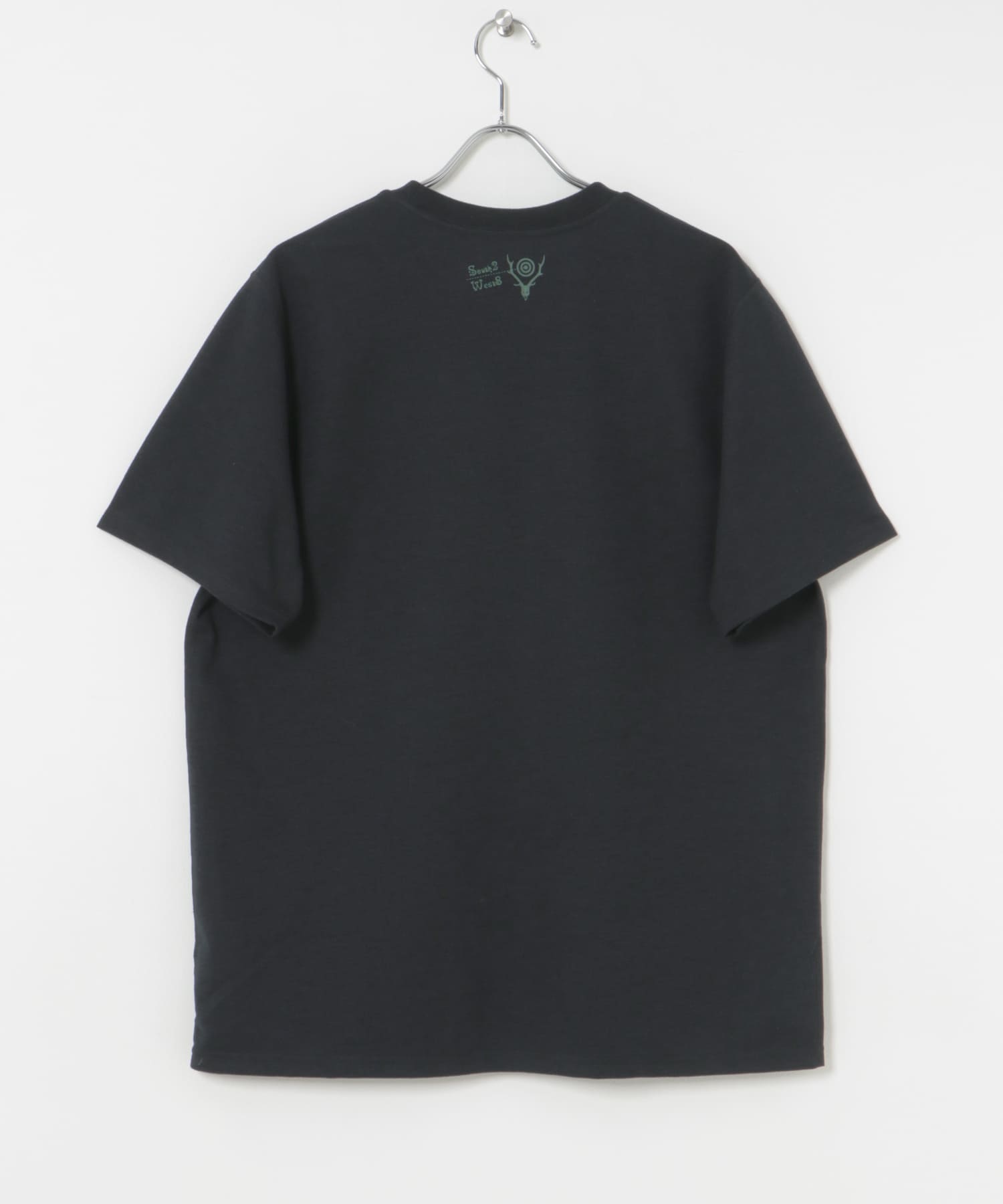 South2 West8　S/S Crew Neck Tee Black S
