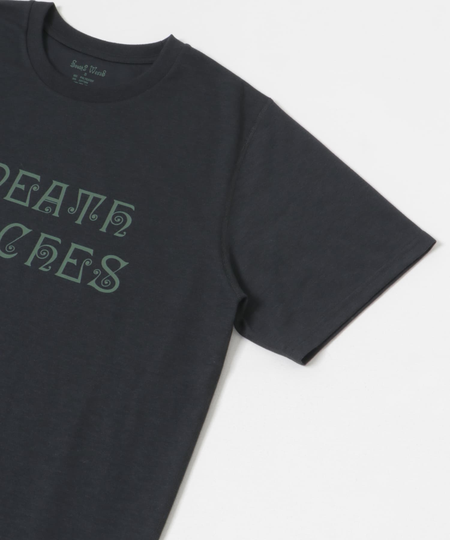 South2 West8　S/S Crew Neck Tee Black S