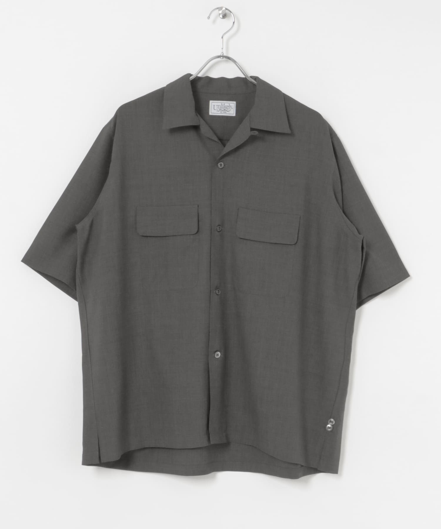 Unlikely　2P Sports Open Shirts S/S Tropical