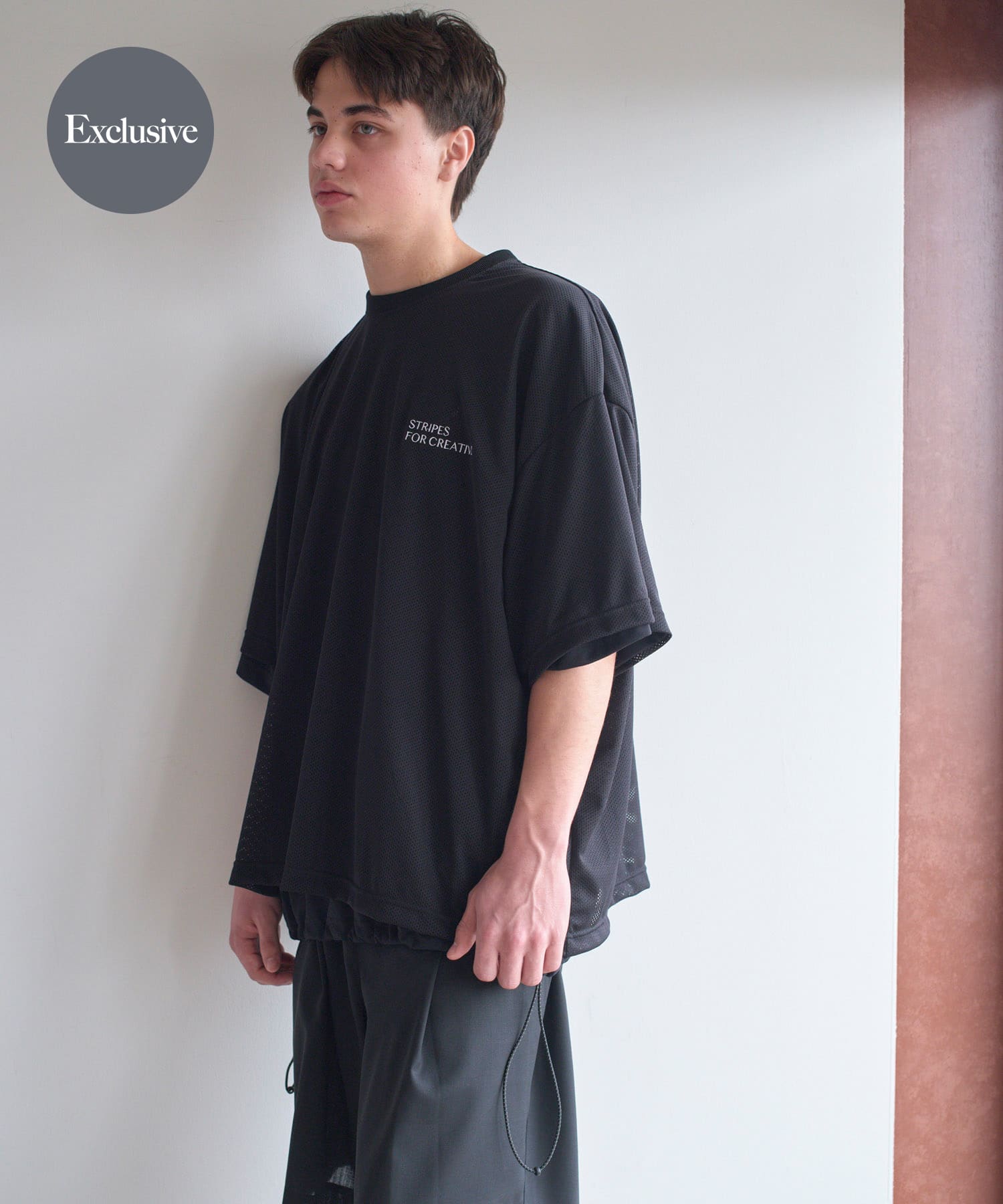 『別注』SFC×URBS　SUPER BIG SS MESH TEE