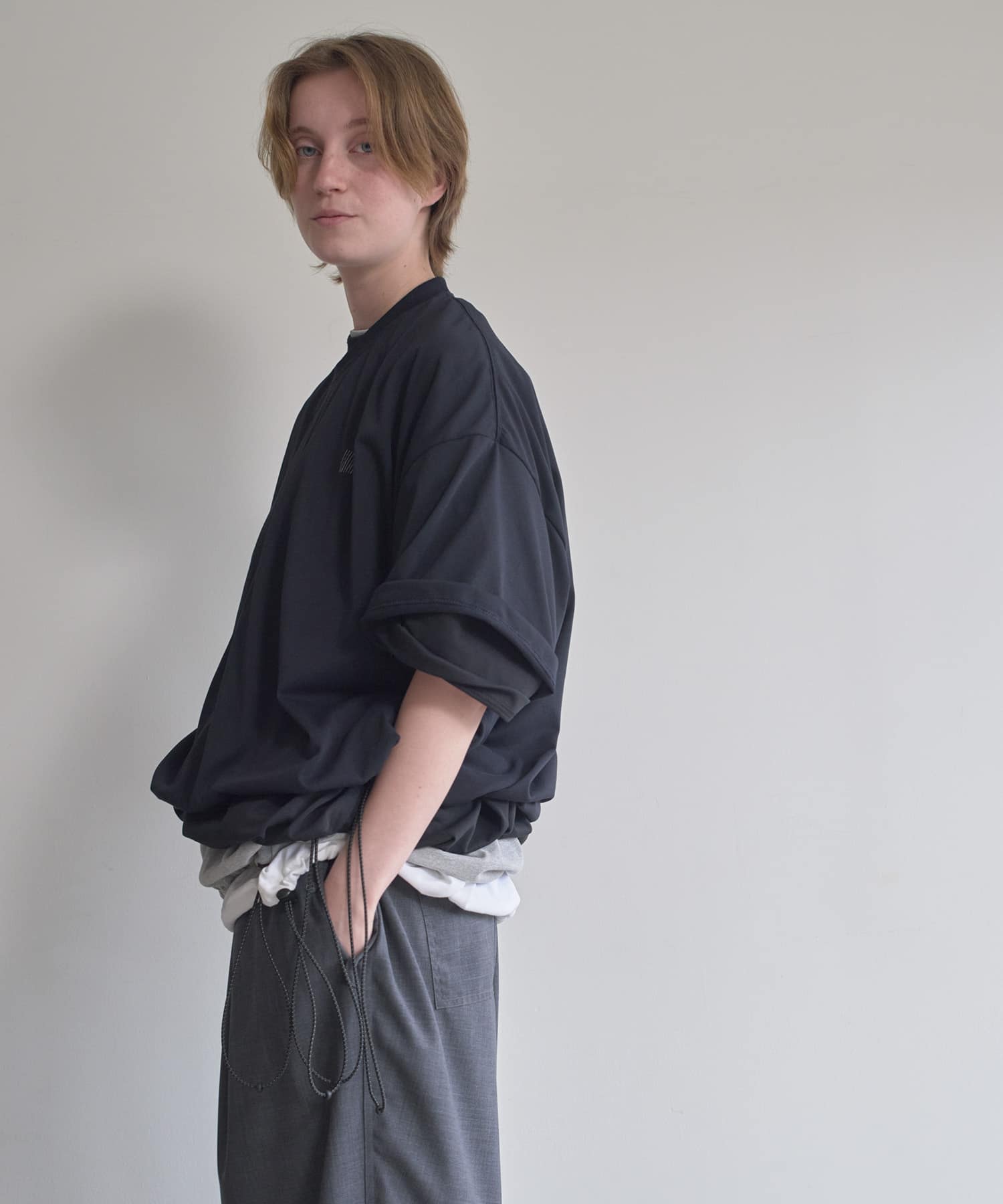 『別注』SFC×URBS　SUPER BIG SS TEE NAVY M