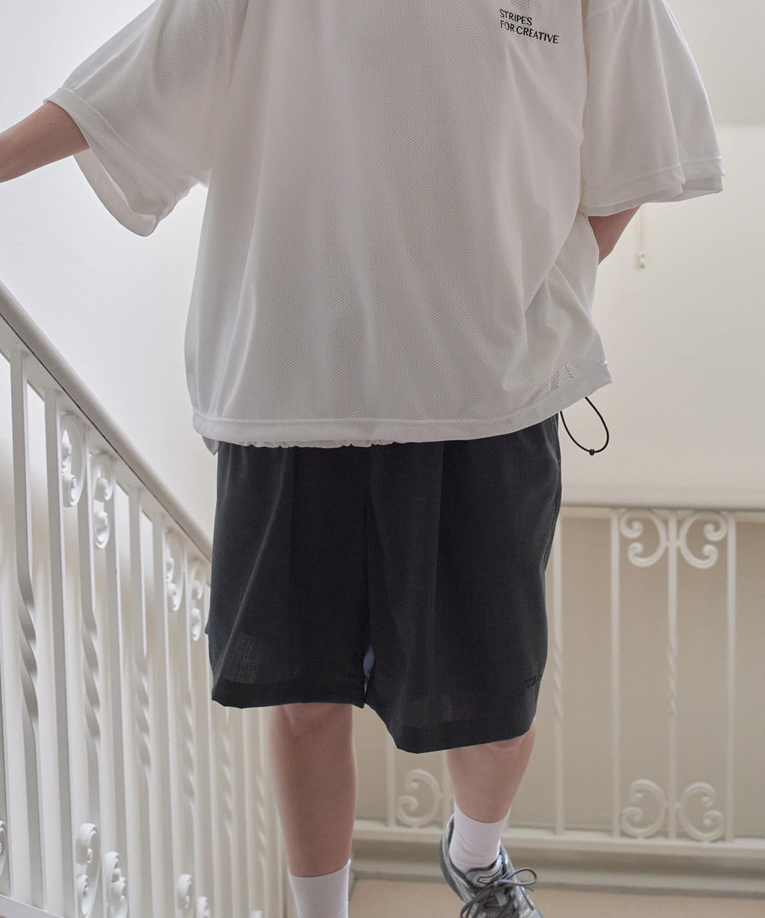 『別注』SFC×URBS　BAGGY SHORTS CHARCOAL M