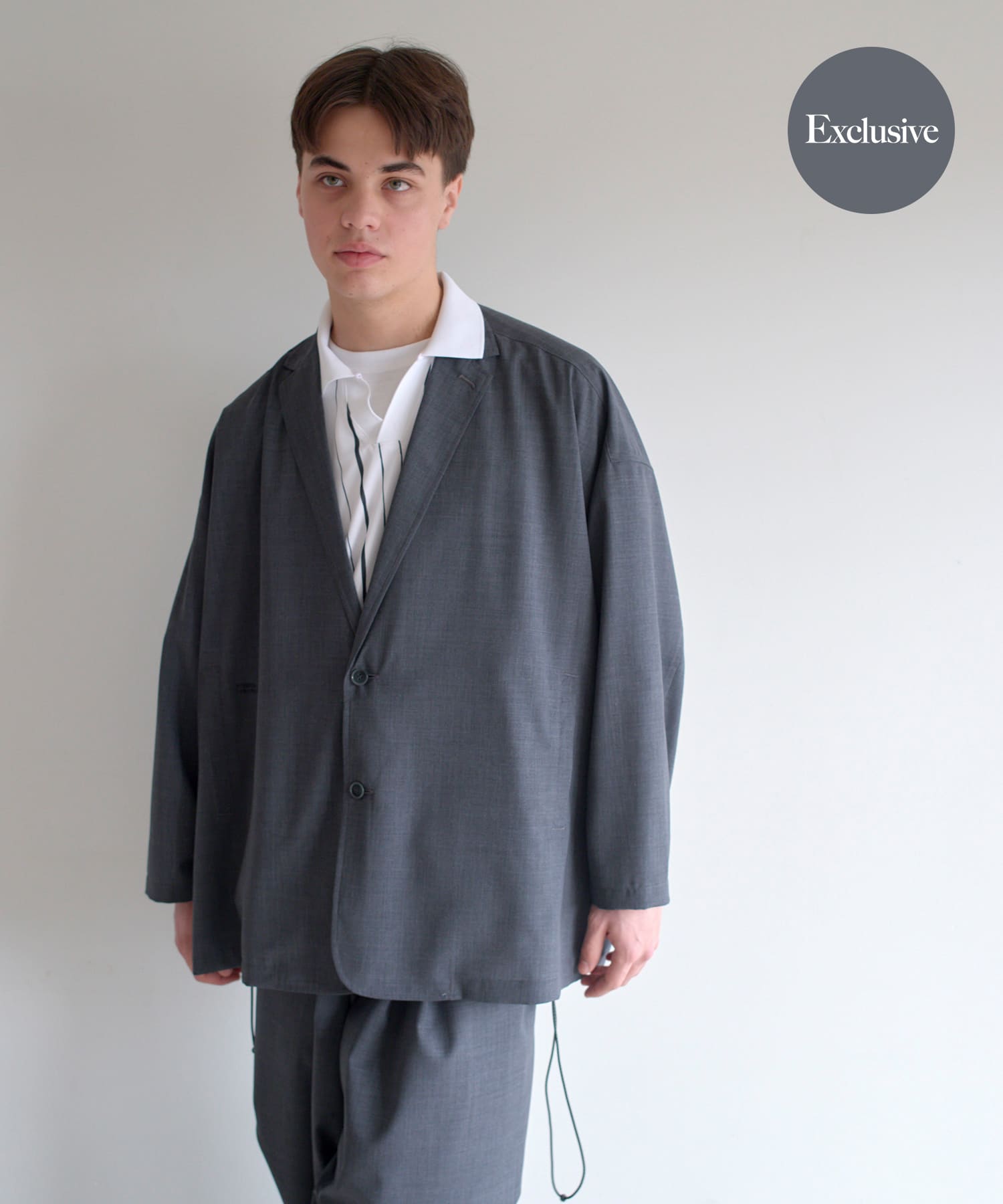 『別注』SFC×URBS　TAILORED SHIRT JACKET