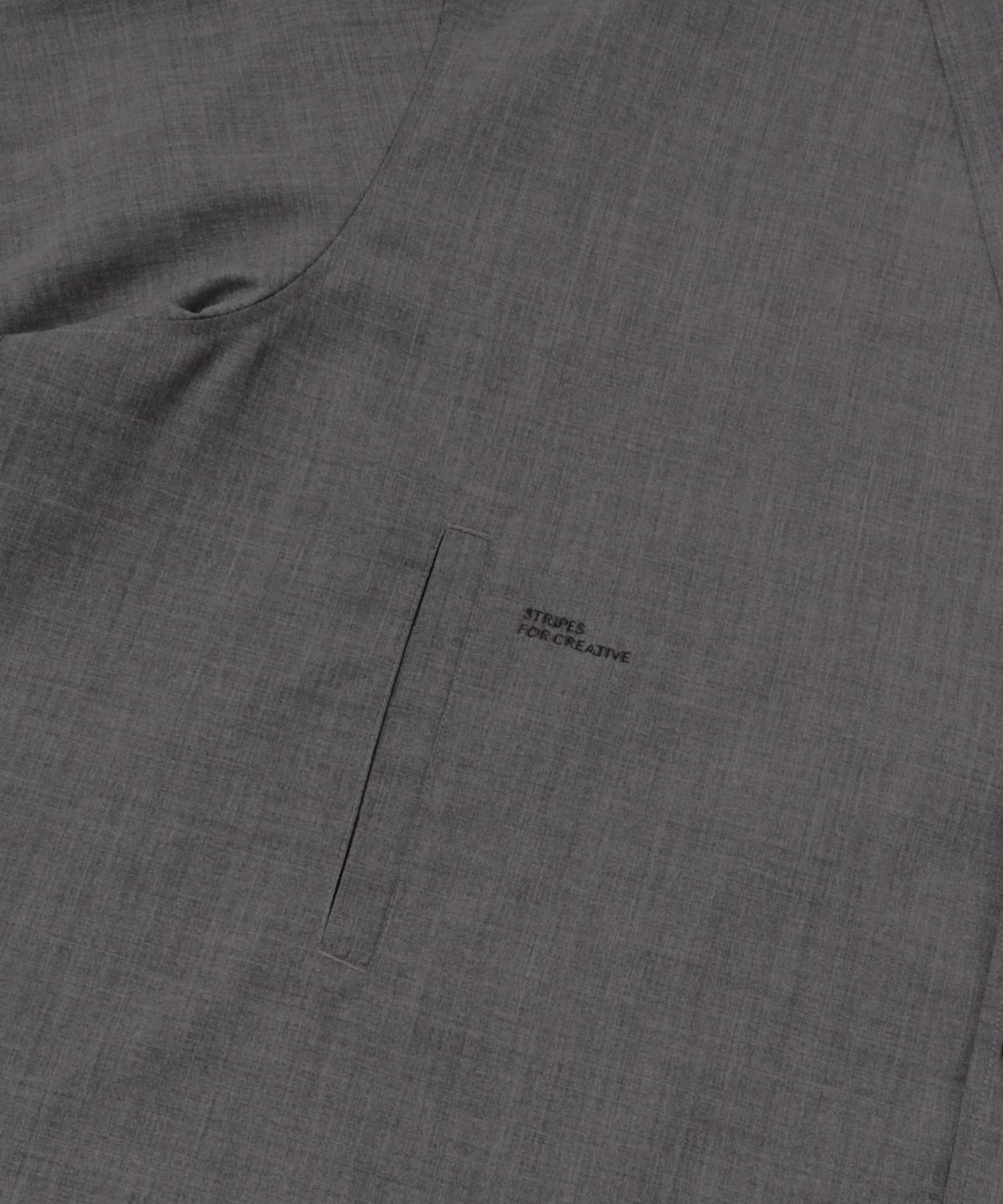 『別注』SFC×URBS　TAILORED SHIRT JACKET CHARCOAL M