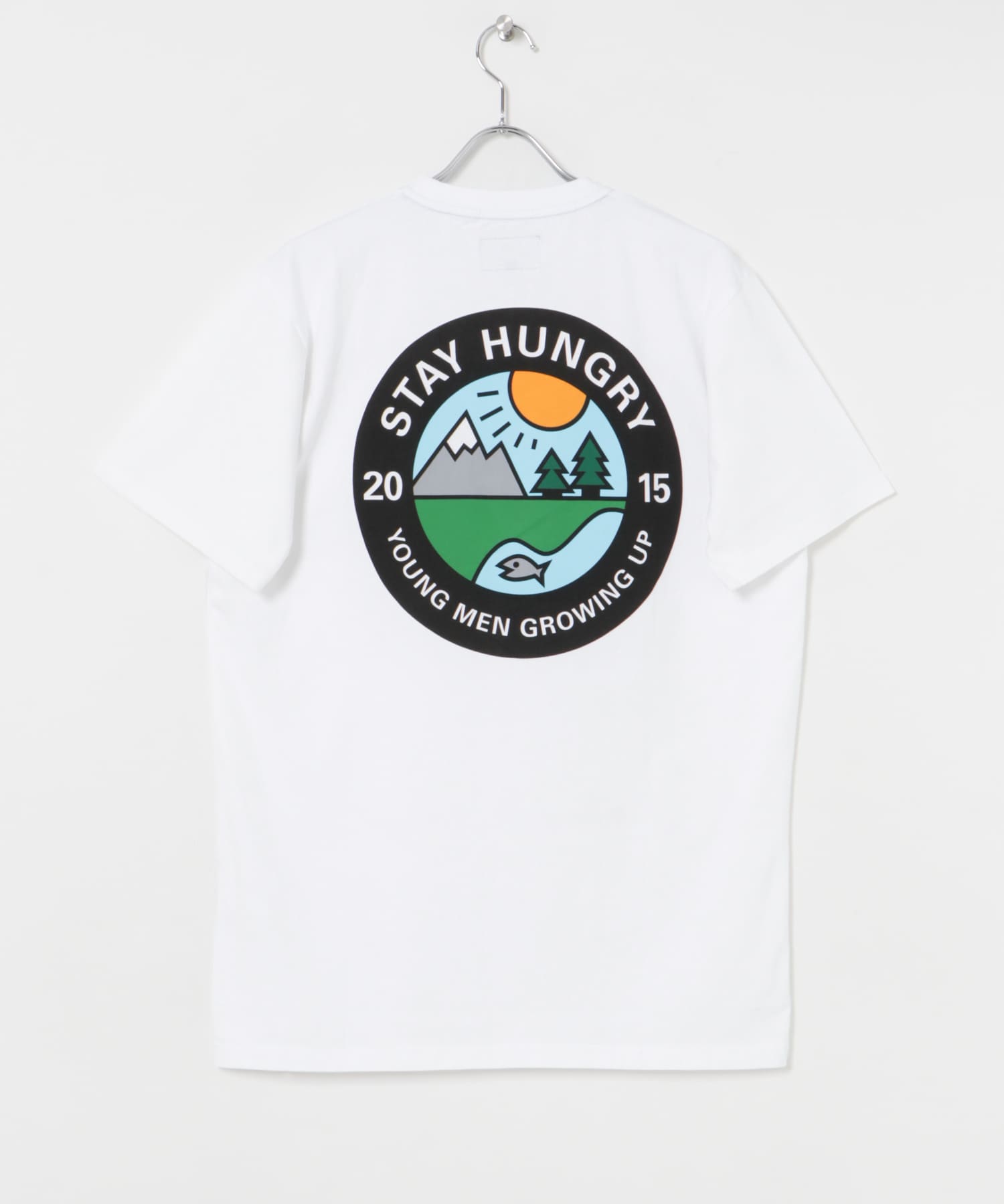 STAY HUNGRY　YMGU T-SHIRT WHITE M