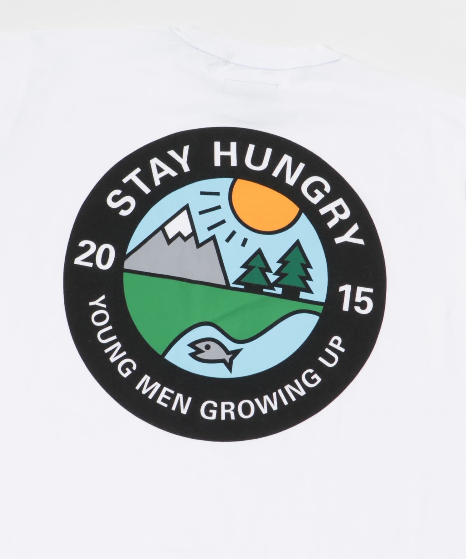 STAY HUNGRY　YMGU T-SHIRT WHITE M