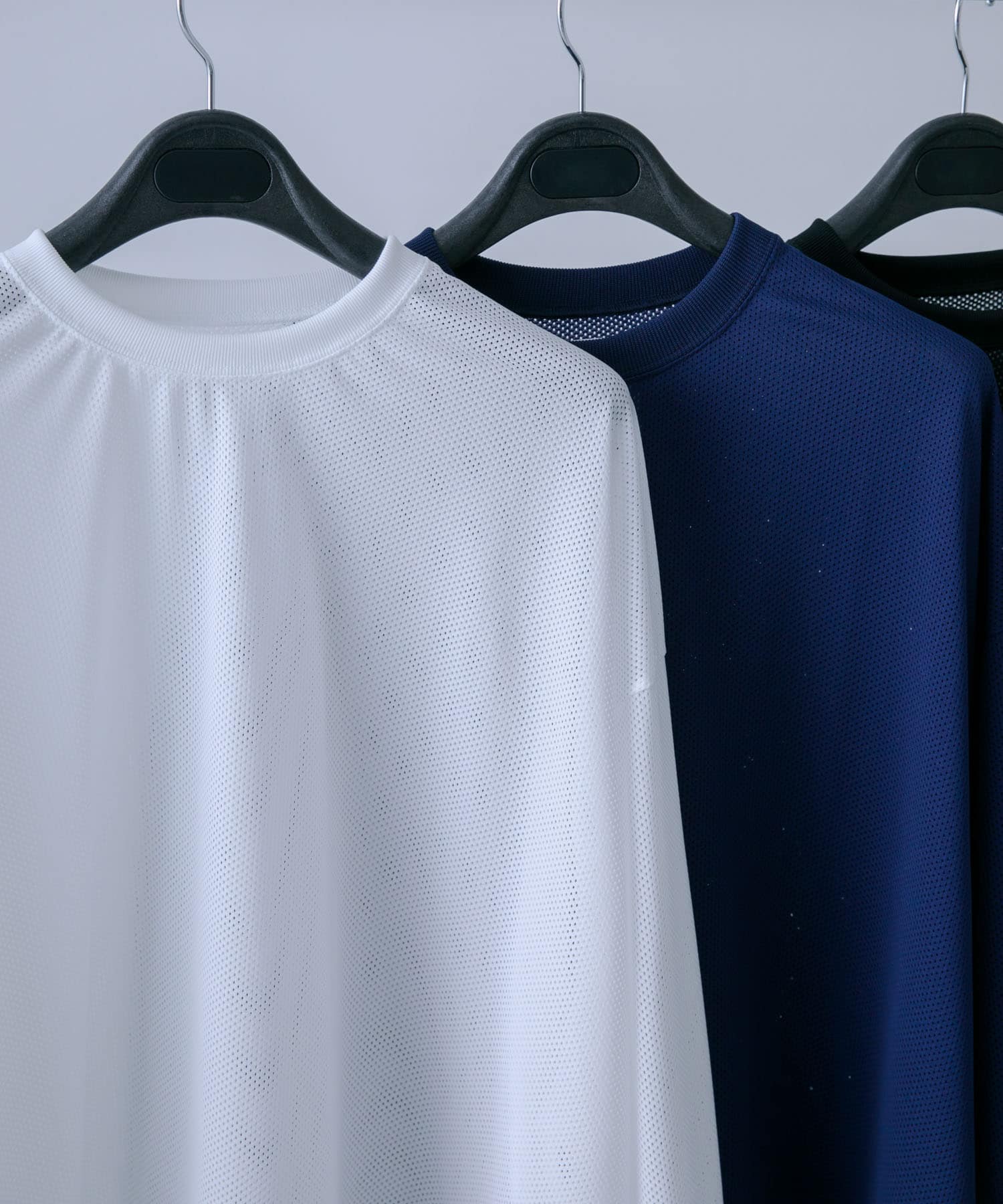 SFC　SUPER BIG LS MESH TEE White L