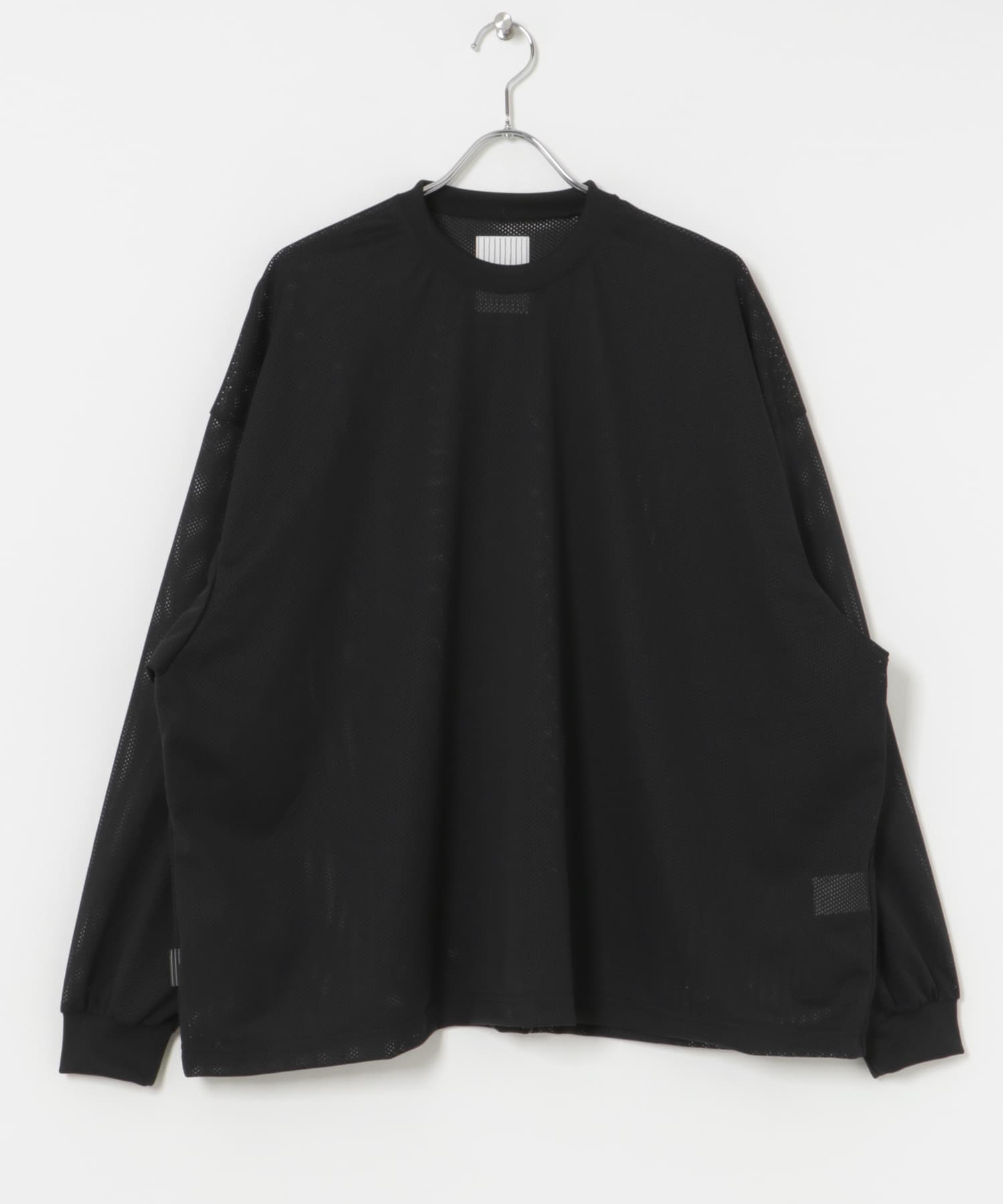 SFC　SUPER BIG LS MESH TEE Black L