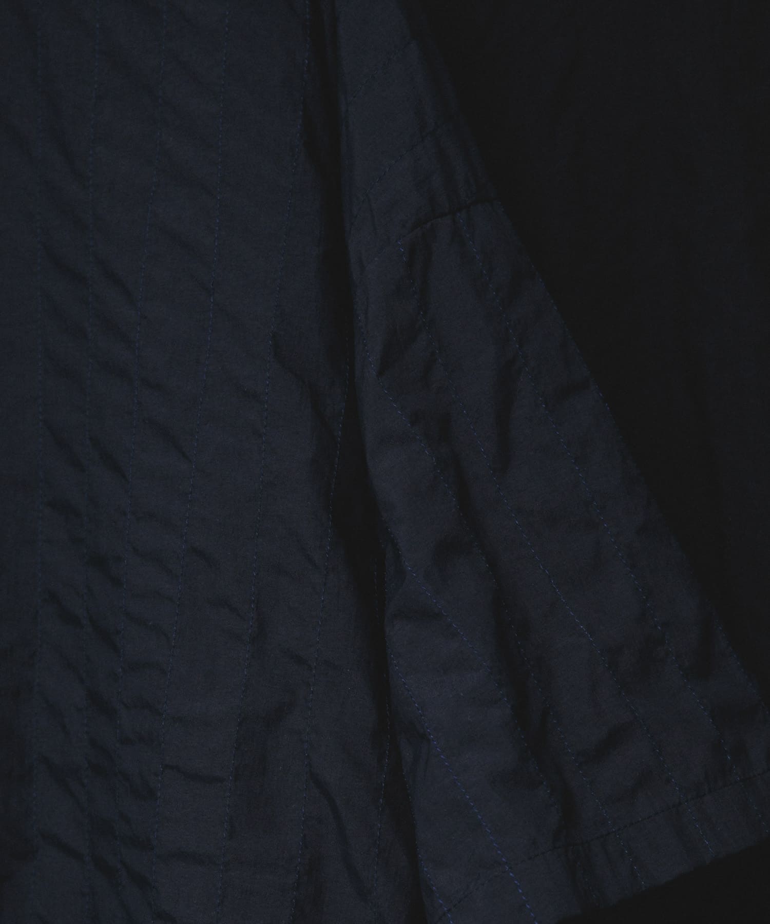 SFC　STITCHED NYLON SS TEE Navy L