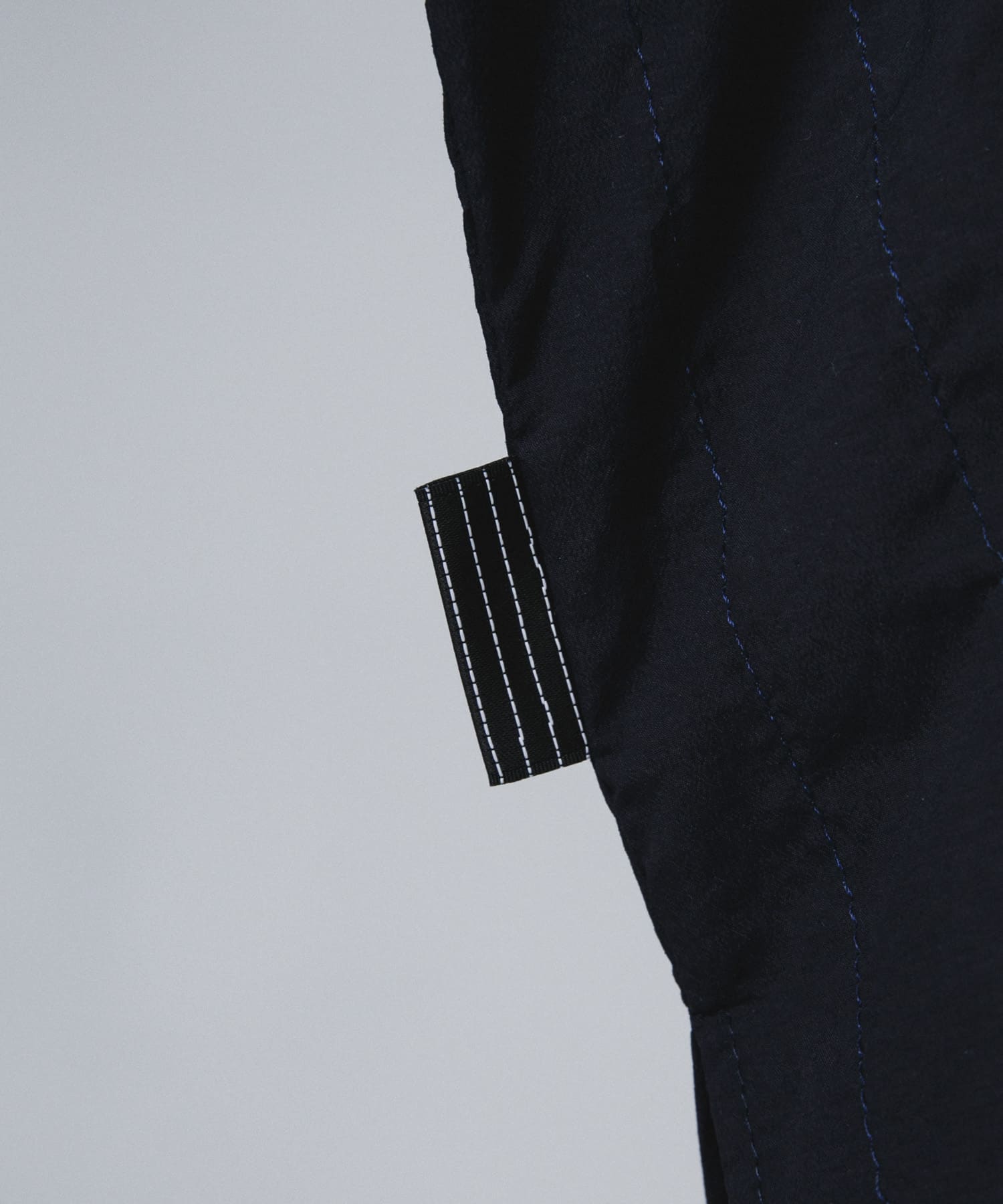SFC　STITCHED NYLON SS TEE Navy L