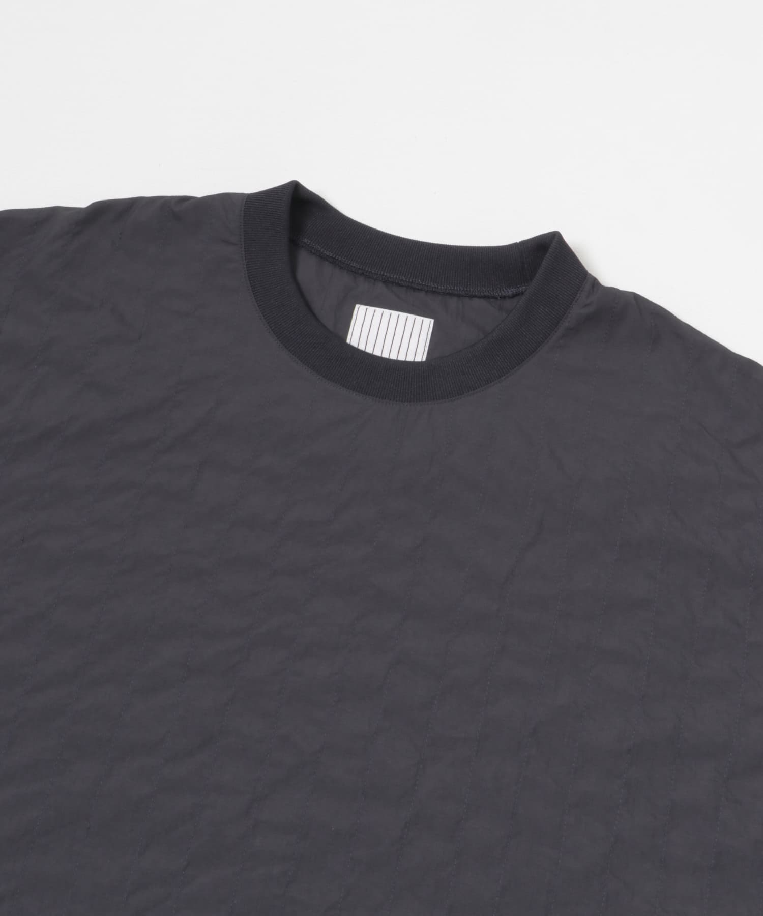 SFC　STITCHED NYLON SS TEE Navy L