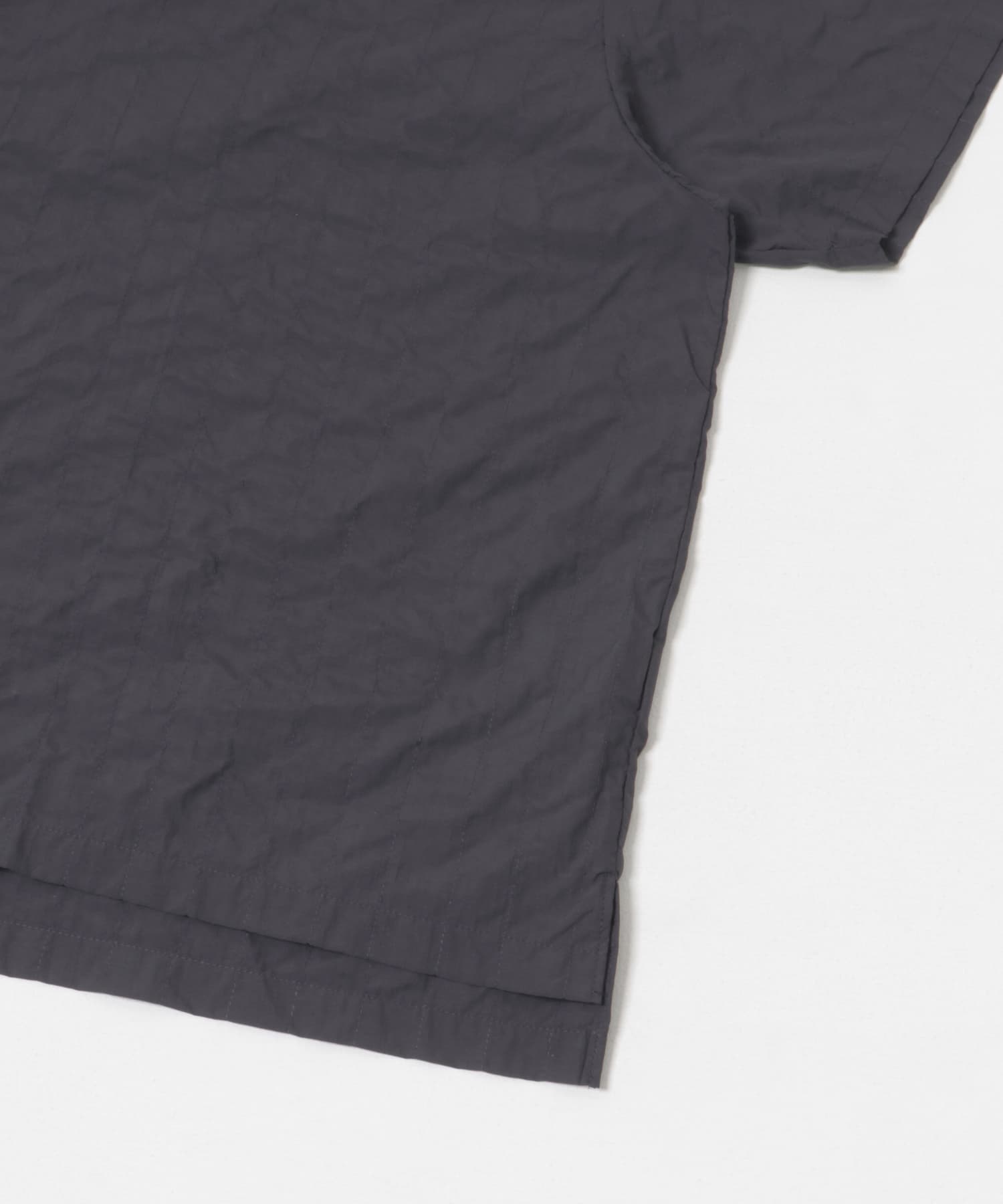 SFC　STITCHED NYLON SS TEE Navy L