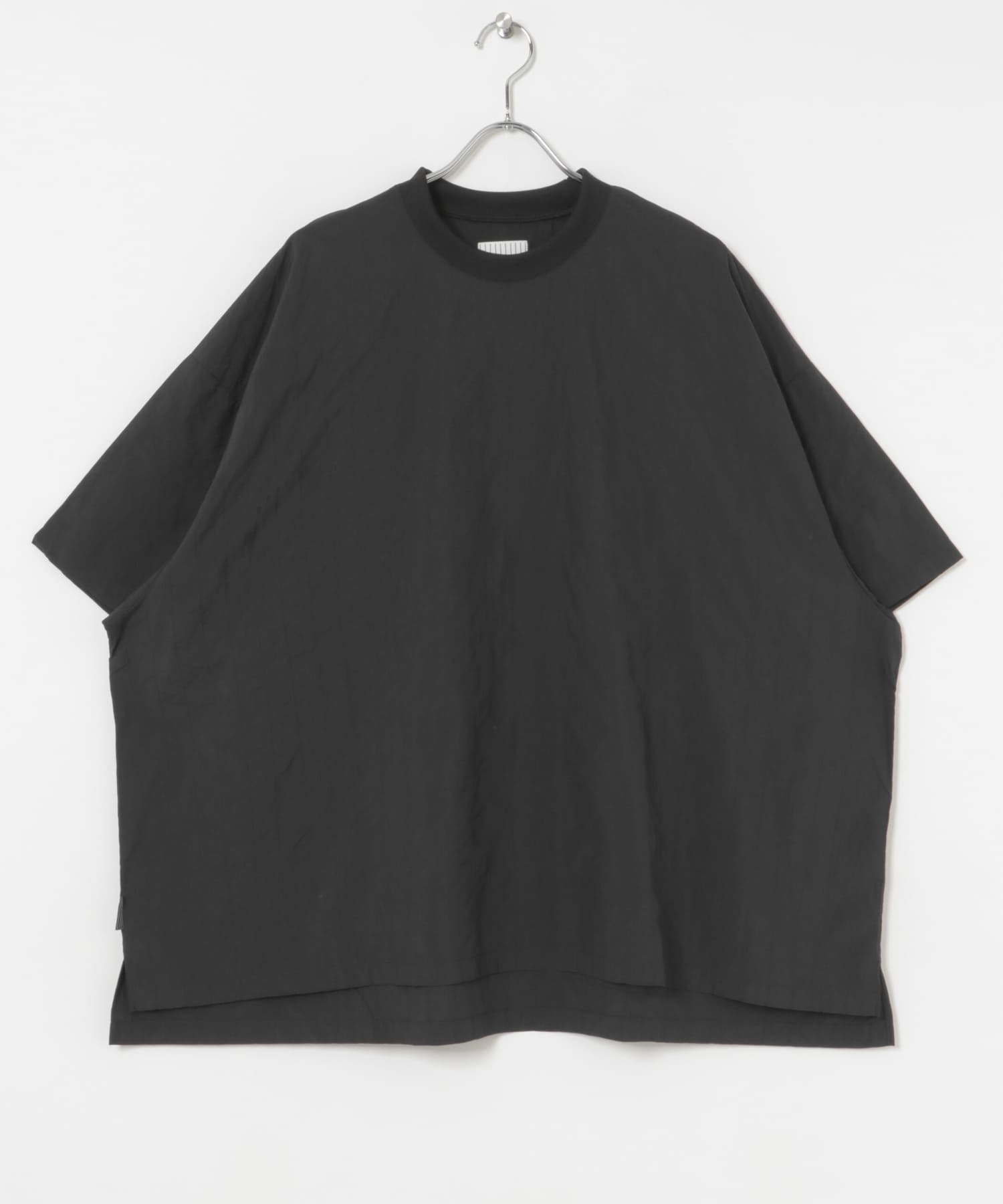 SFC　STITCHED NYLON SS TEE Black L