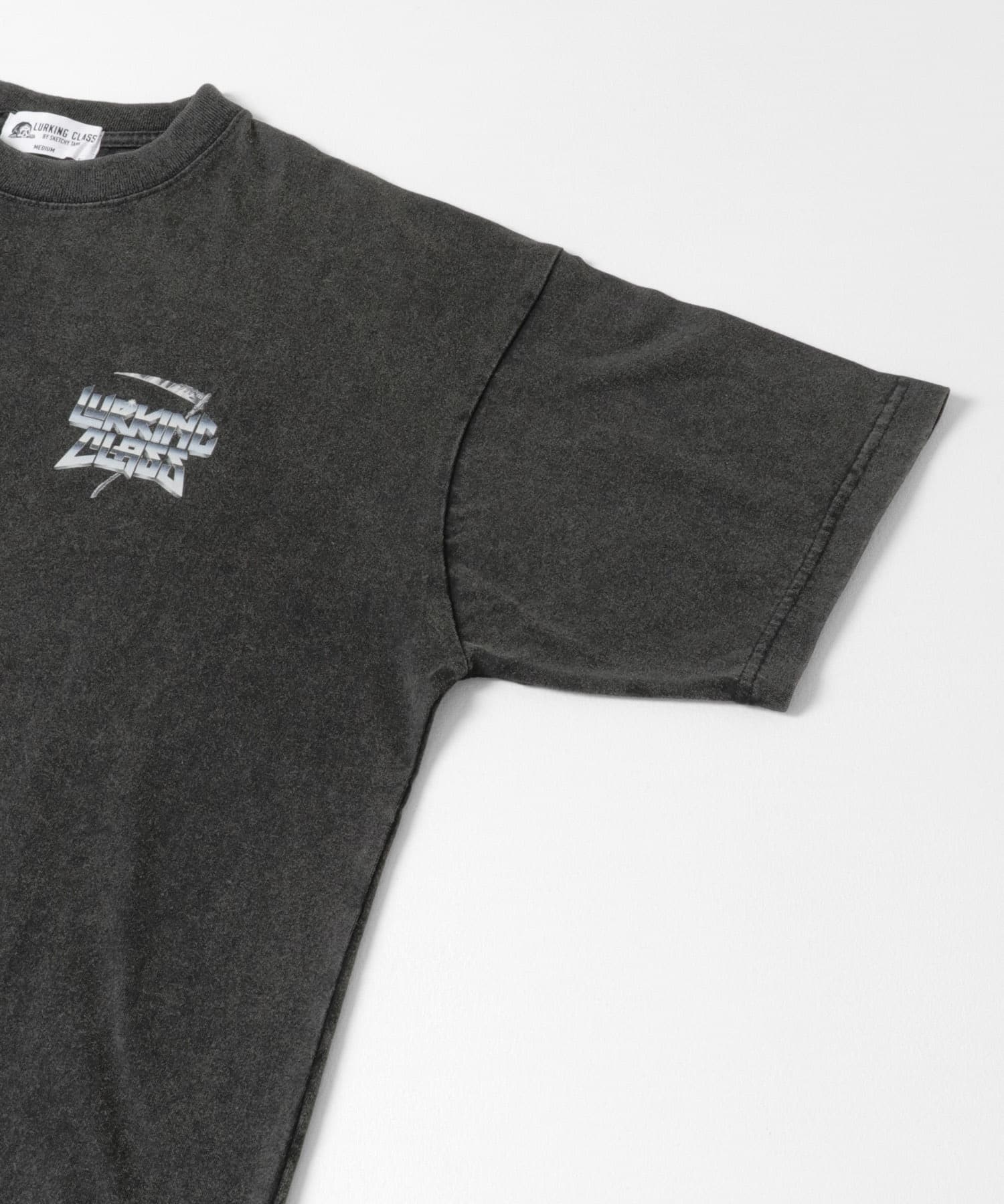 LURKING CLASS　RUN WITH US ACID S/S TEE BLACK ACID M