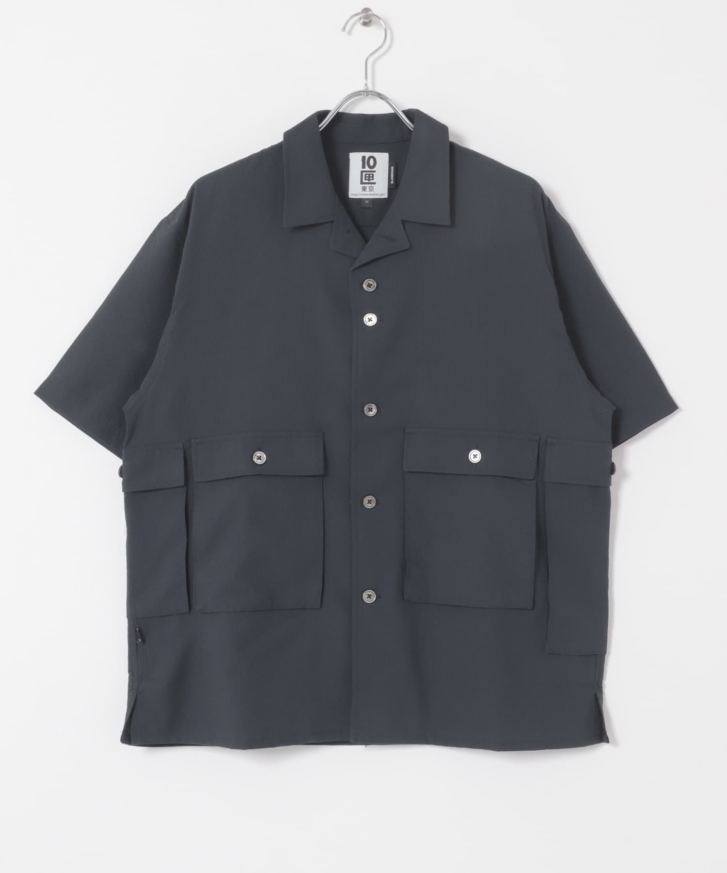 TENBOX×LOWERCASE　Drug dealer shirt NAVY M