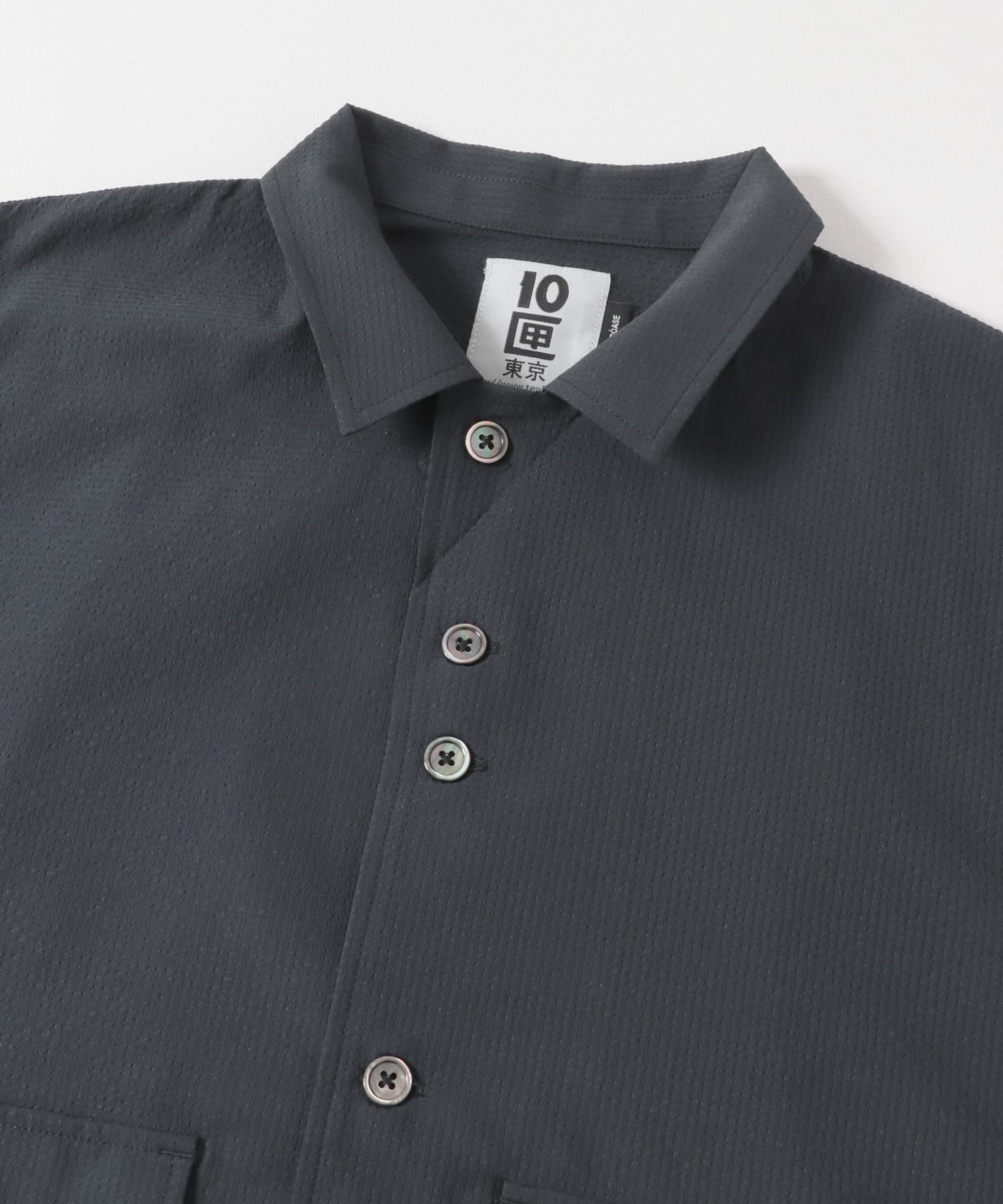 TENBOX×LOWERCASE　Drug dealer shirt NAVY M