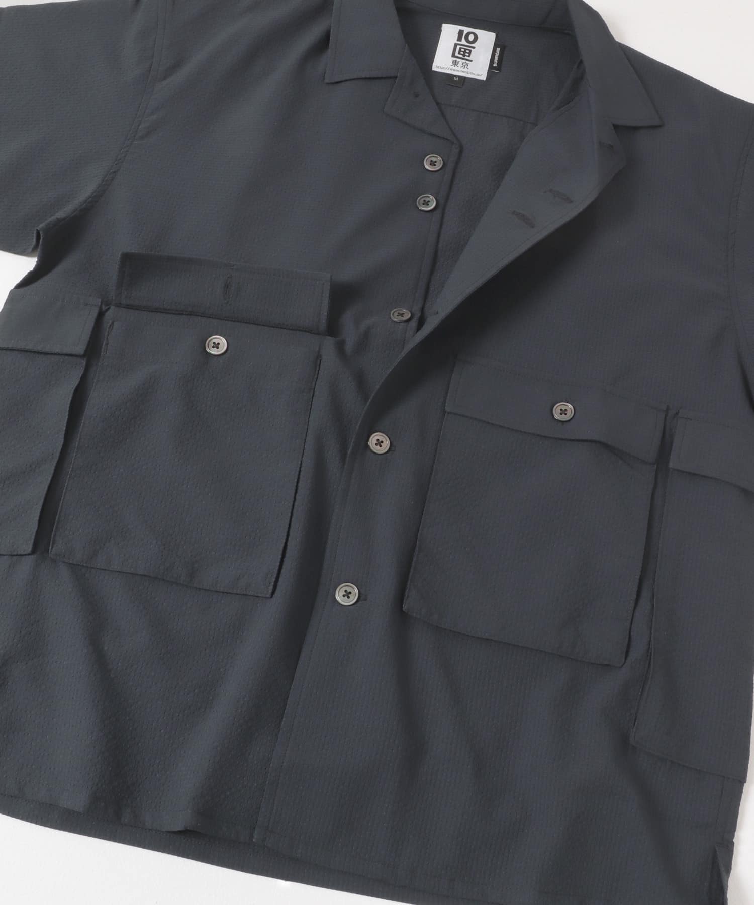 TENBOX×LOWERCASE　Drug dealer shirt NAVY M