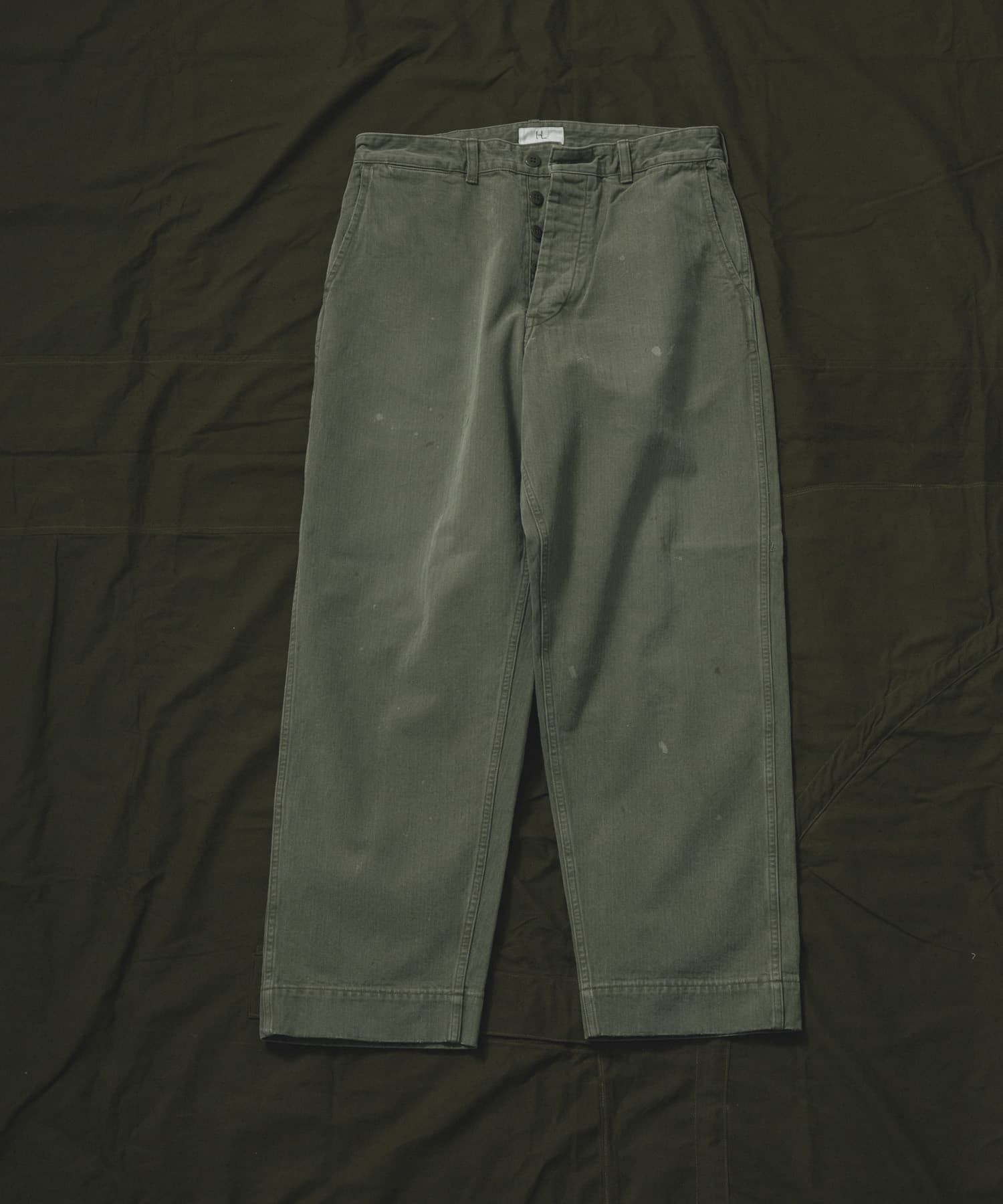 HERILL　USMC HBTpants Olive drab 2