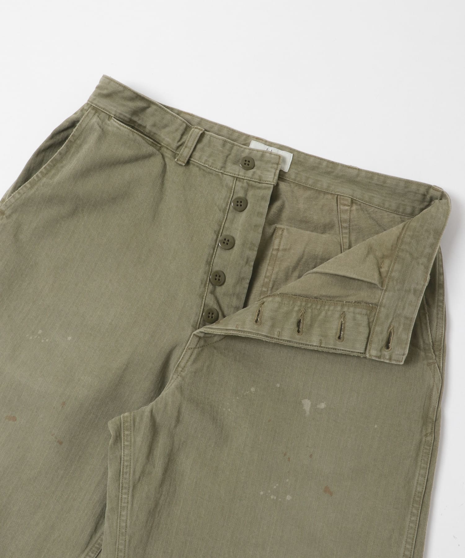 HERILL　USMC HBTpants Olive drab 2