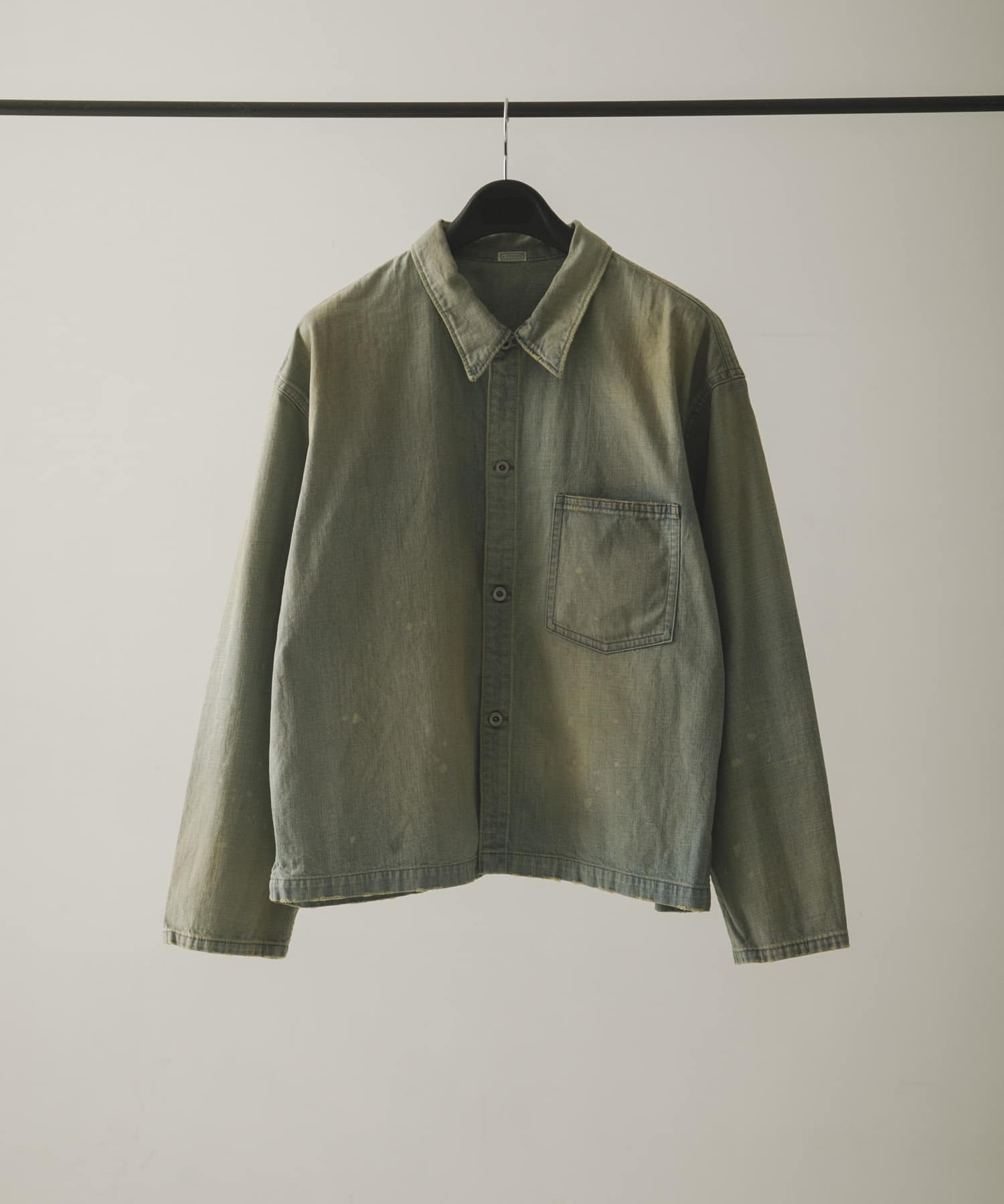 A PRESSE　Vintage US Navy Denim Jacket BLEACH 2