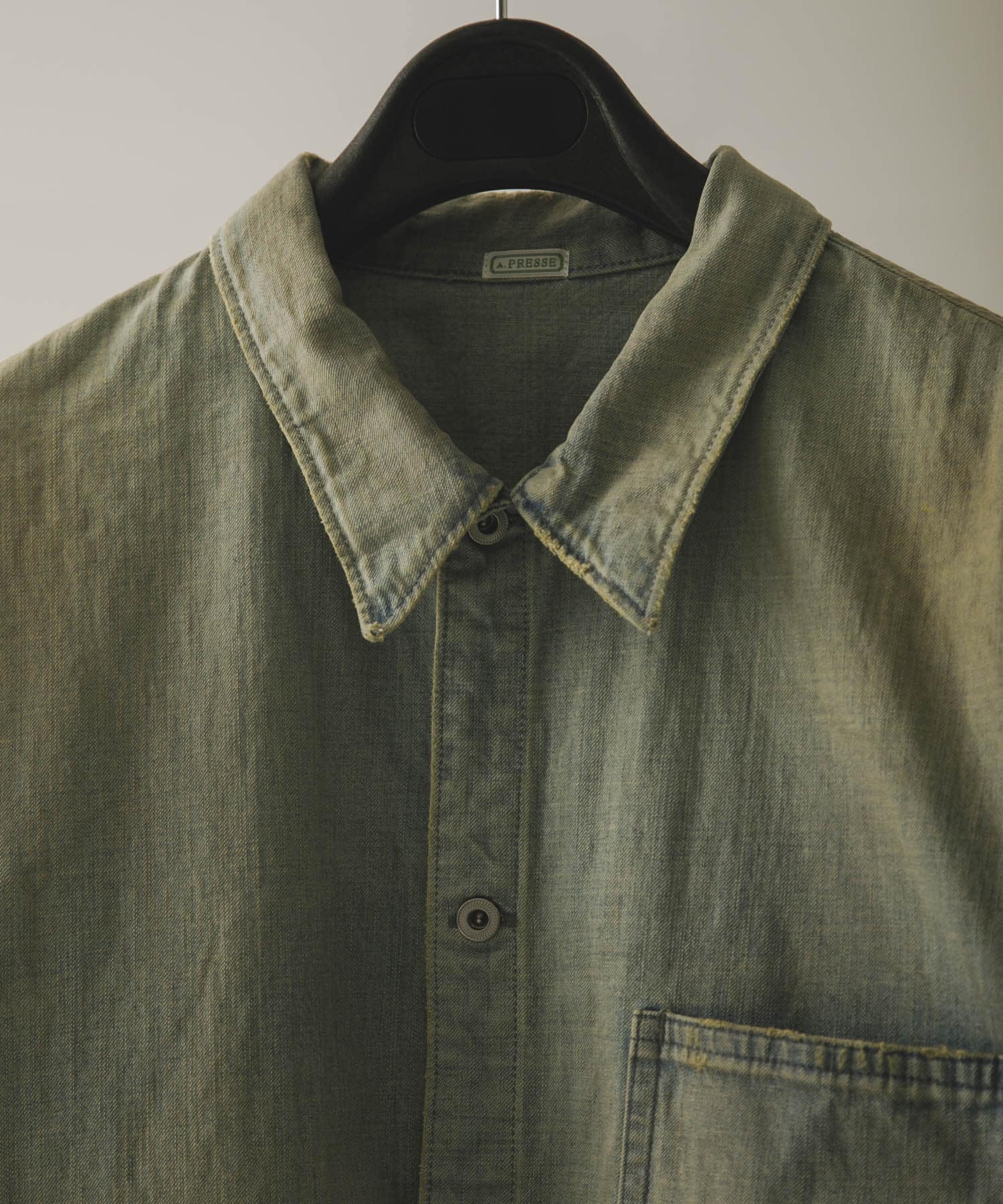 A PRESSE　Vintage US Navy Denim Jacket BLEACH 2