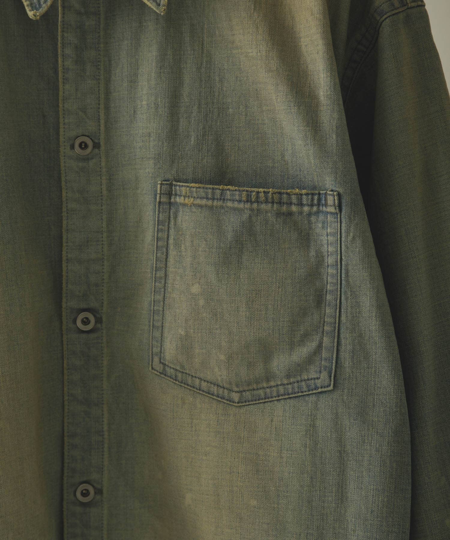 A PRESSE　Vintage US Navy Denim Jacket BLEACH 2