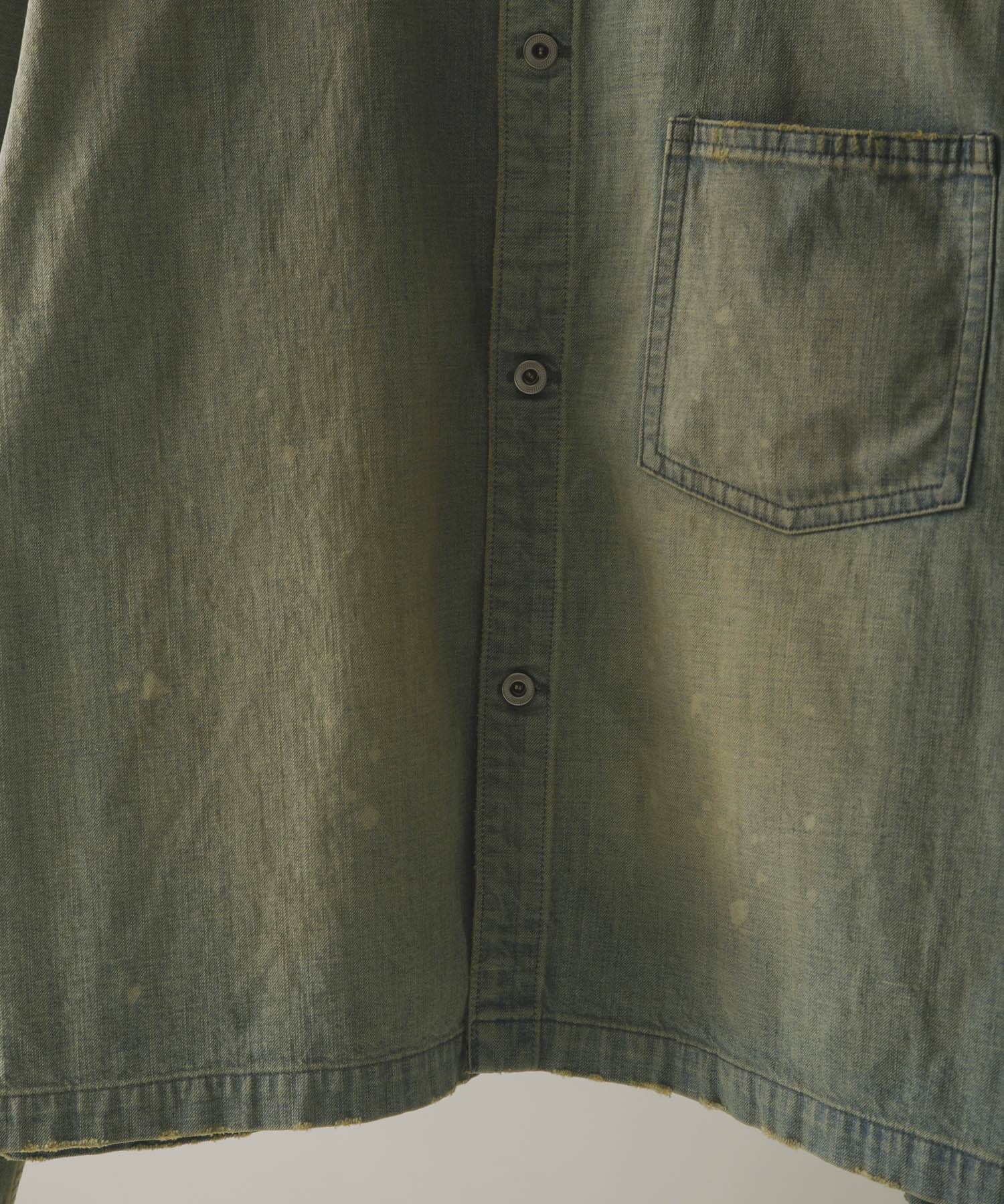 A PRESSE　Vintage US Navy Denim Jacket BLEACH 2
