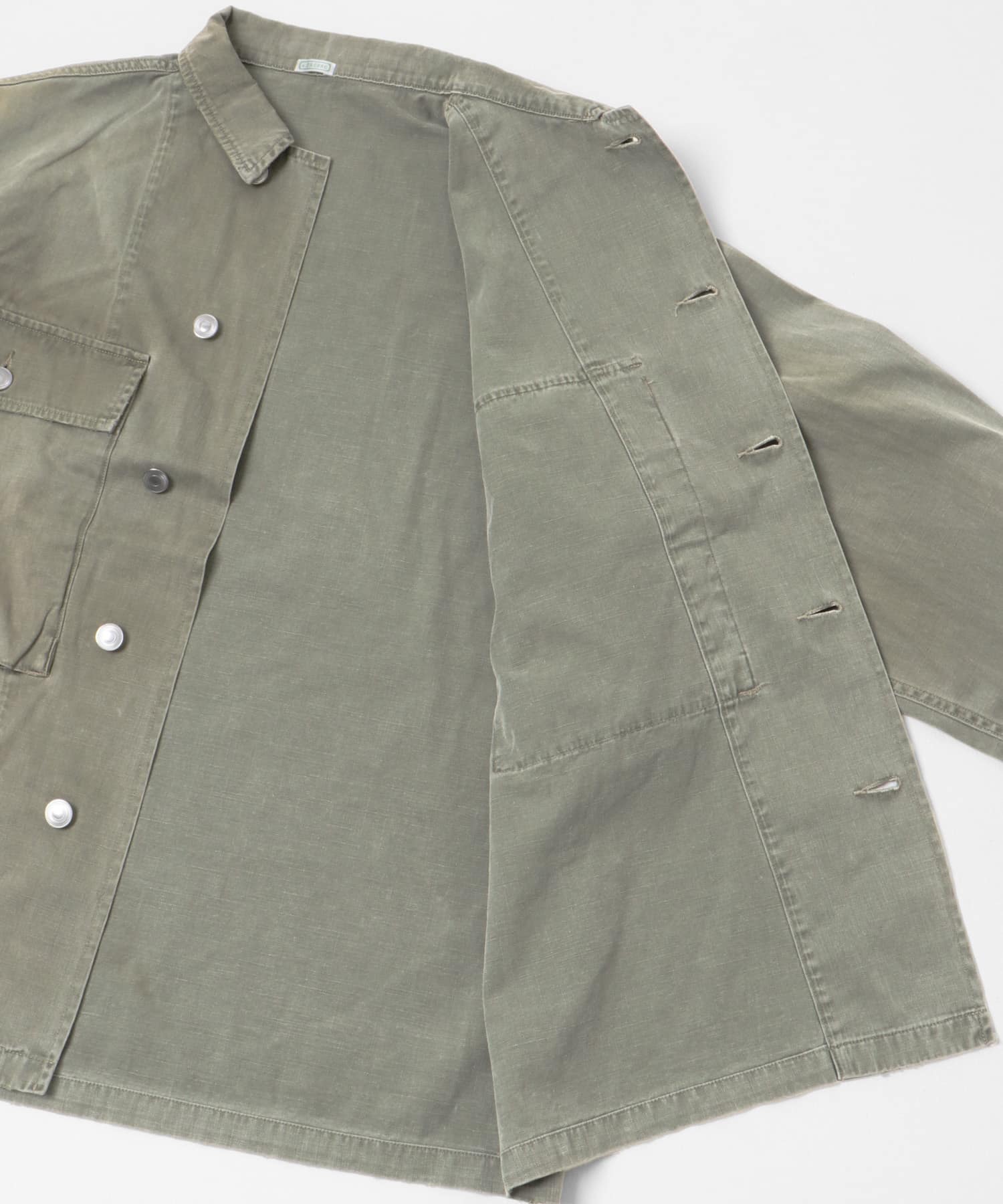 A PRESSE Vintage WW2 US Army Utility Jacket(3 SAGE