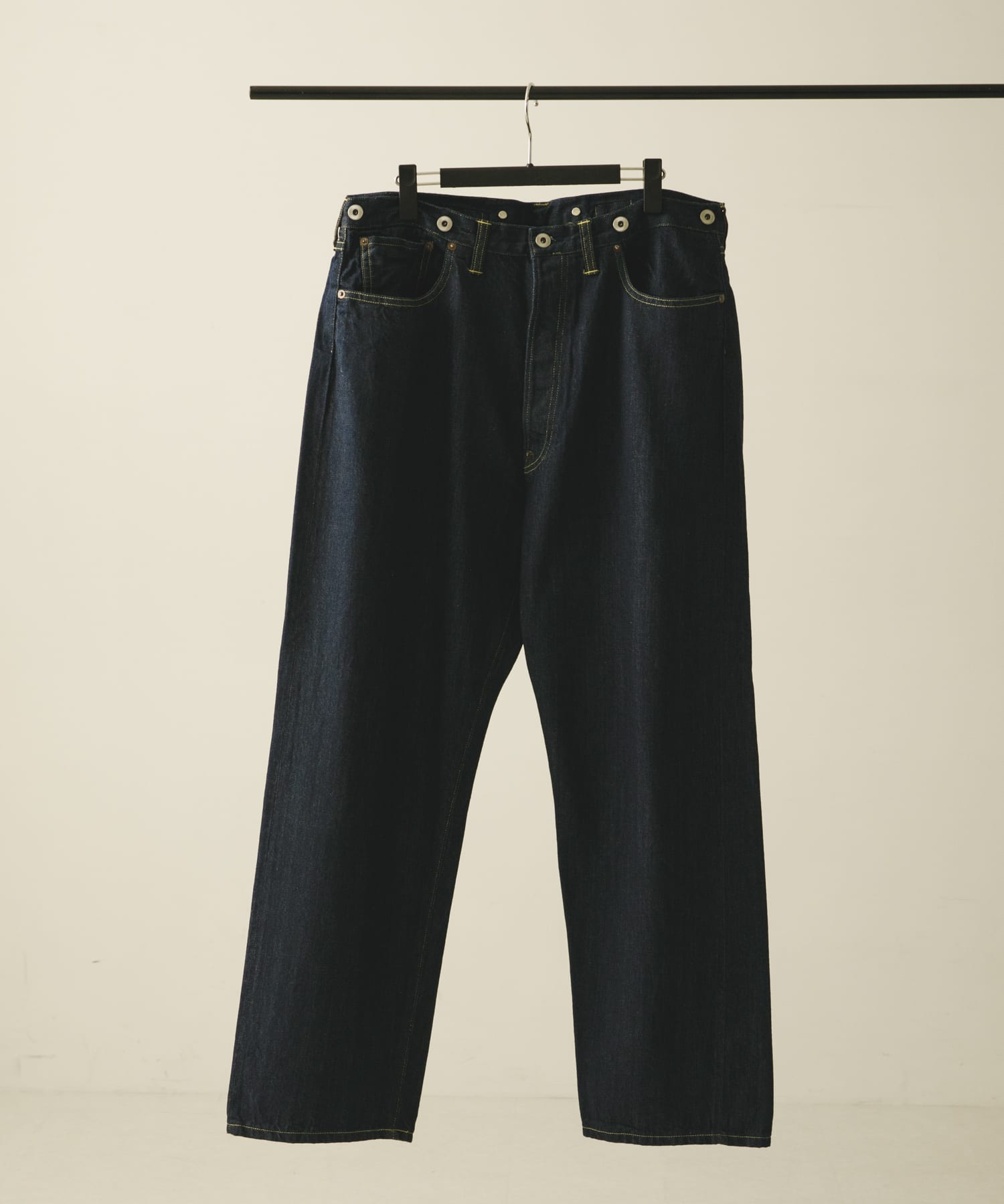 A PRESSE No.22 Washed Wide Denim Pants(30-30 INDIGO): ボトム