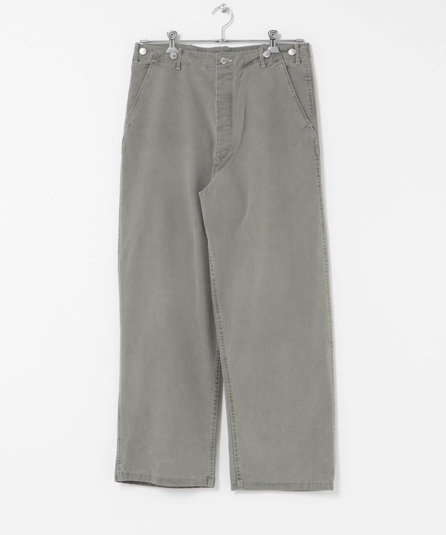 A PRESSE　Vintage Cinch Buckle Euro Work Pants