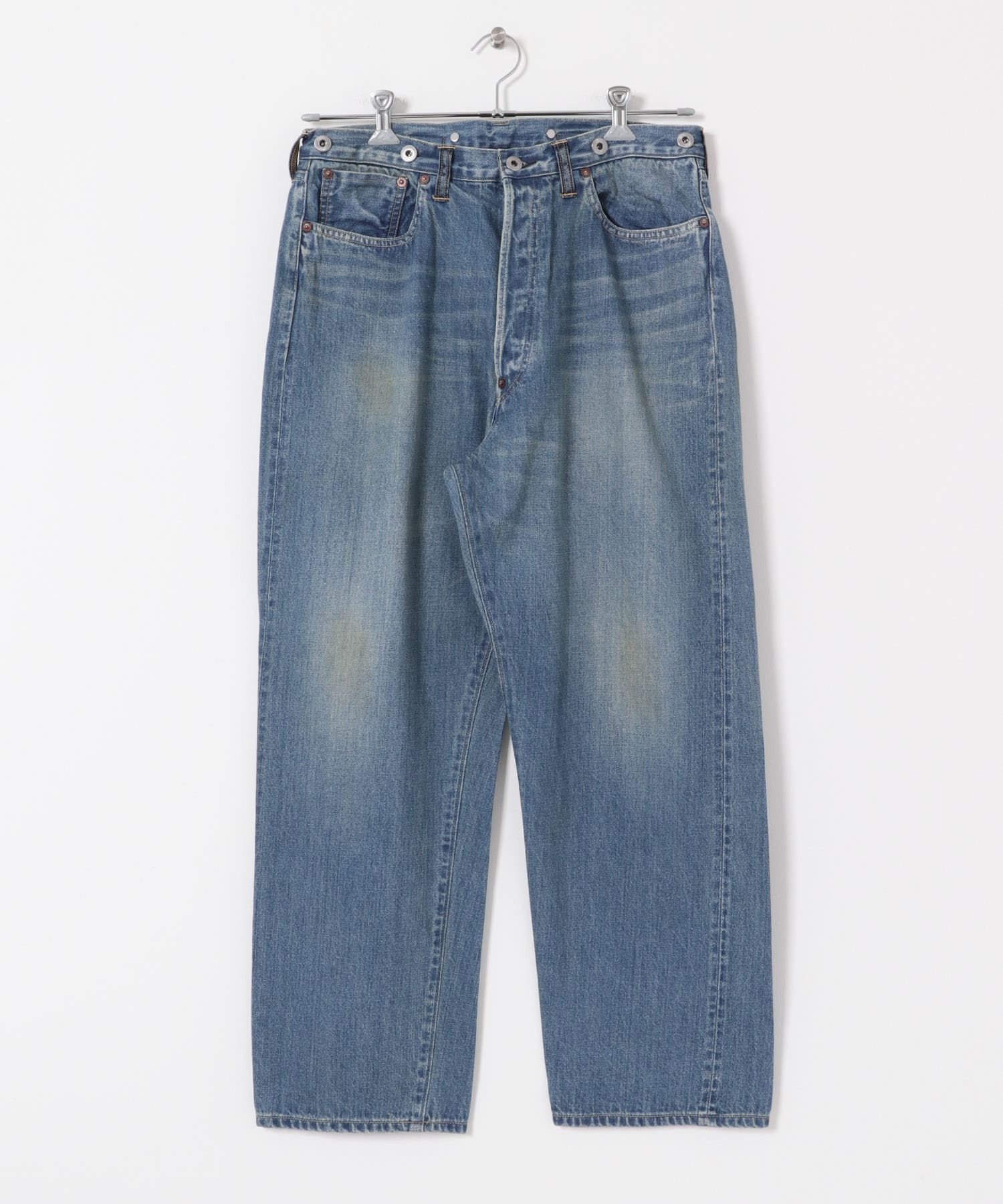 A PRESSE　No.22 Washed Wide Denim Pants