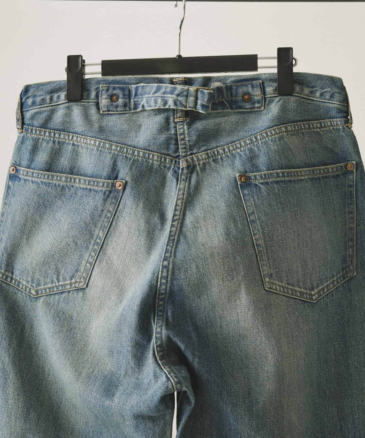 A PRESSE No.22 Washed Wide Denim Pants(30-30 INDIGO): ボトム