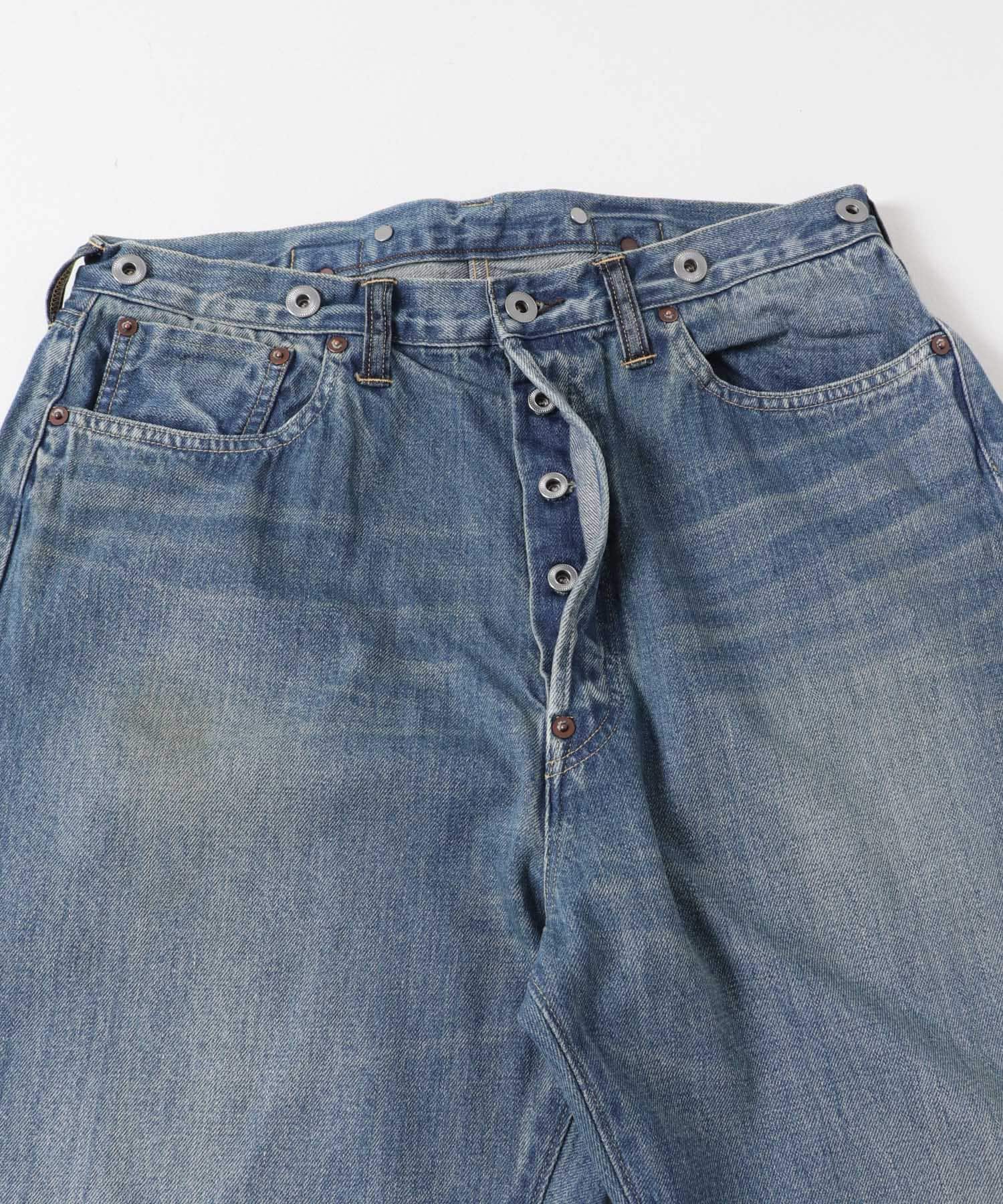 A PRESSE　No.22 Washed Wide Denim Pants INDIGO 30-30