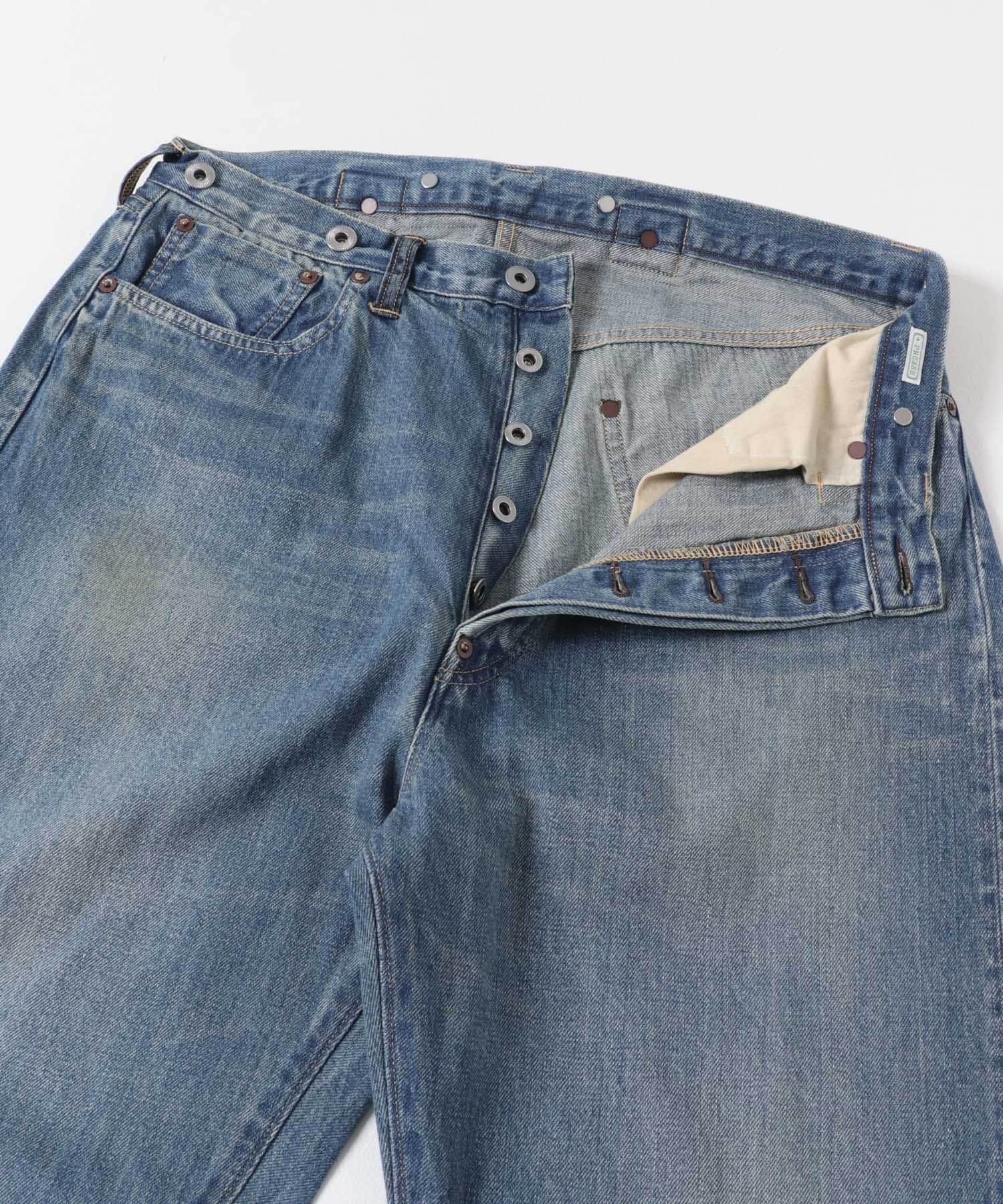A PRESSE　No.22 Washed Wide Denim Pants INDIGO 30-30